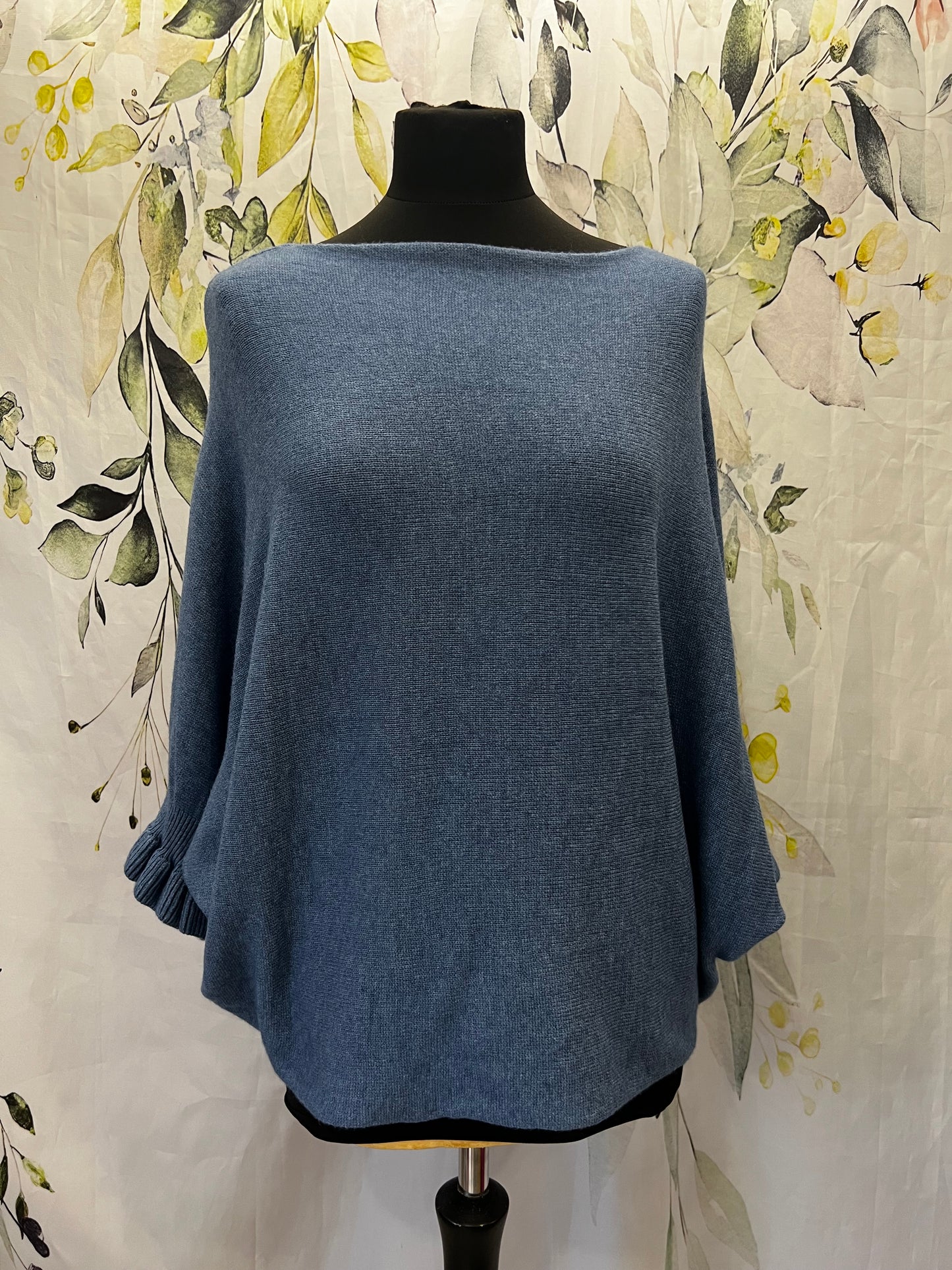Frill Sleeve Knit