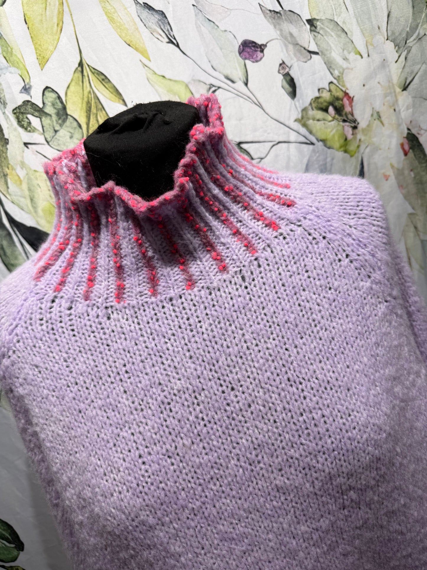 Contrast Stitch Knit