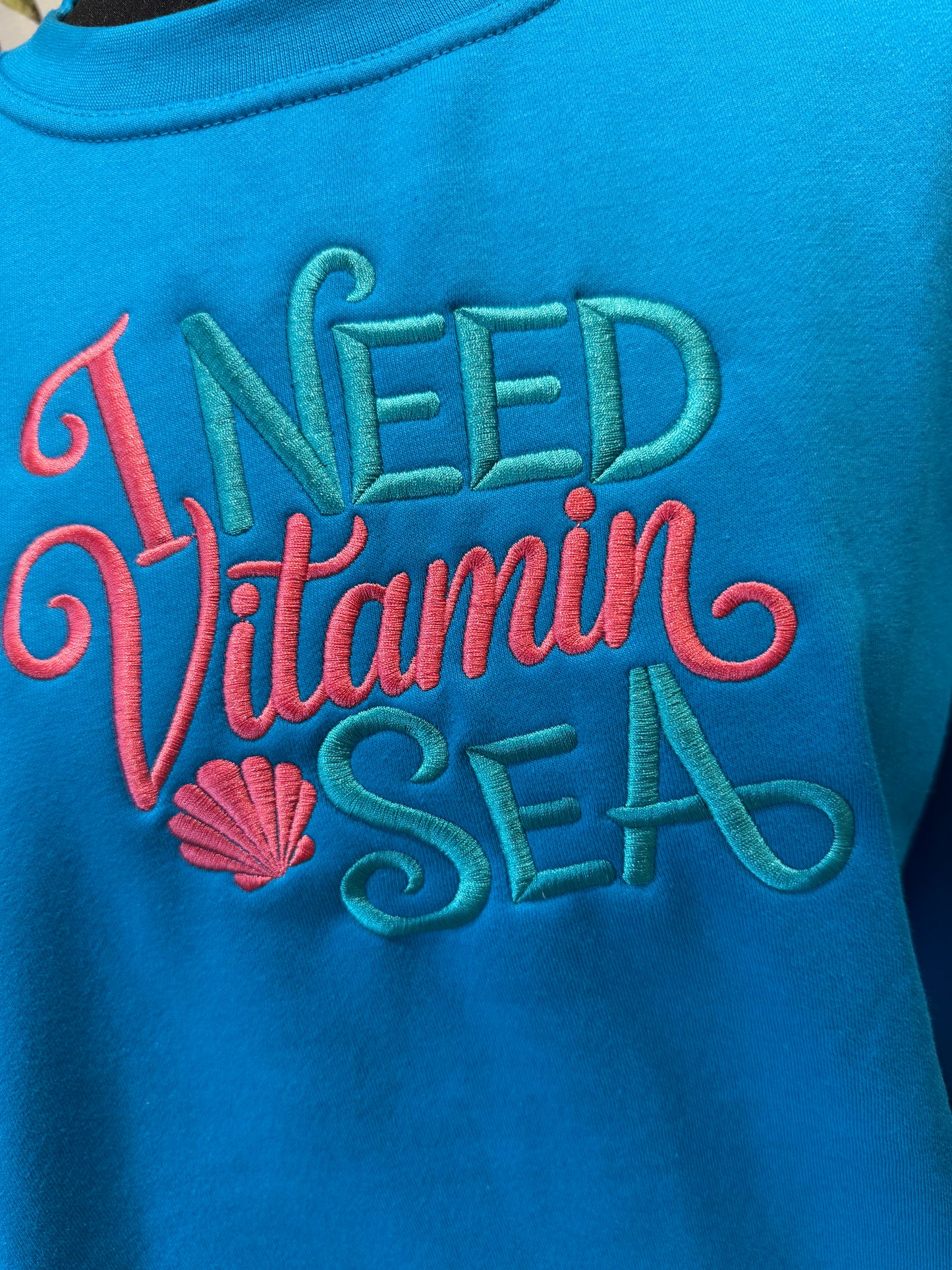 I Need Vitamin Sea Sweatshirt