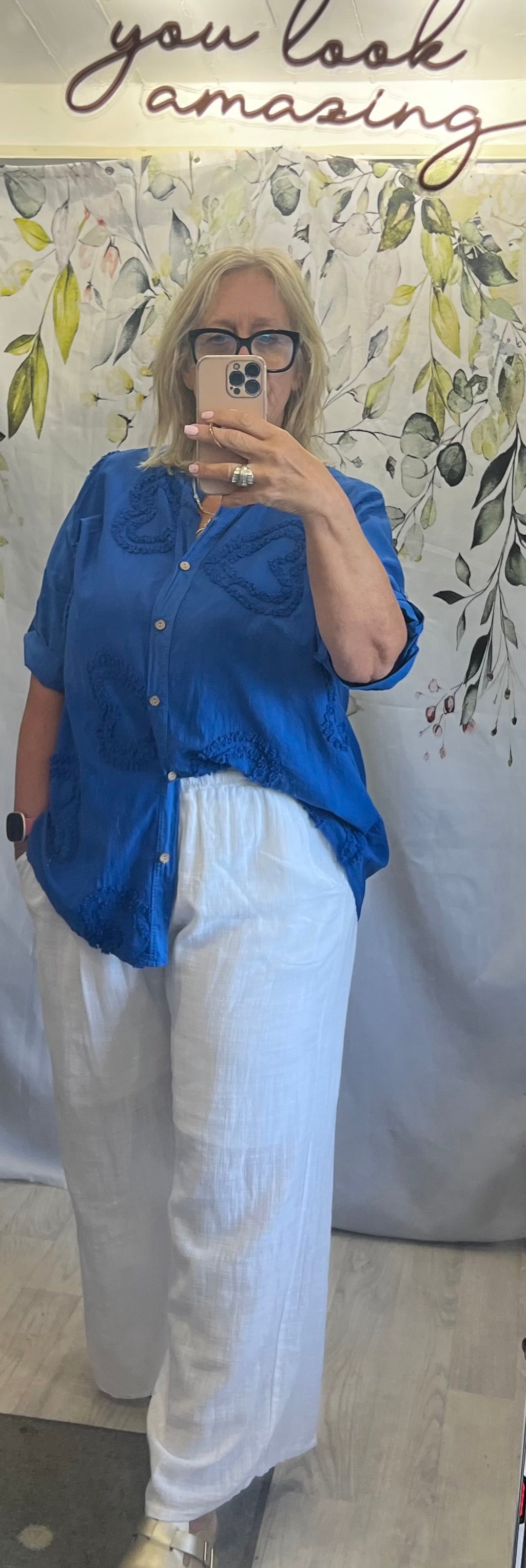 Linen Mix Trousers