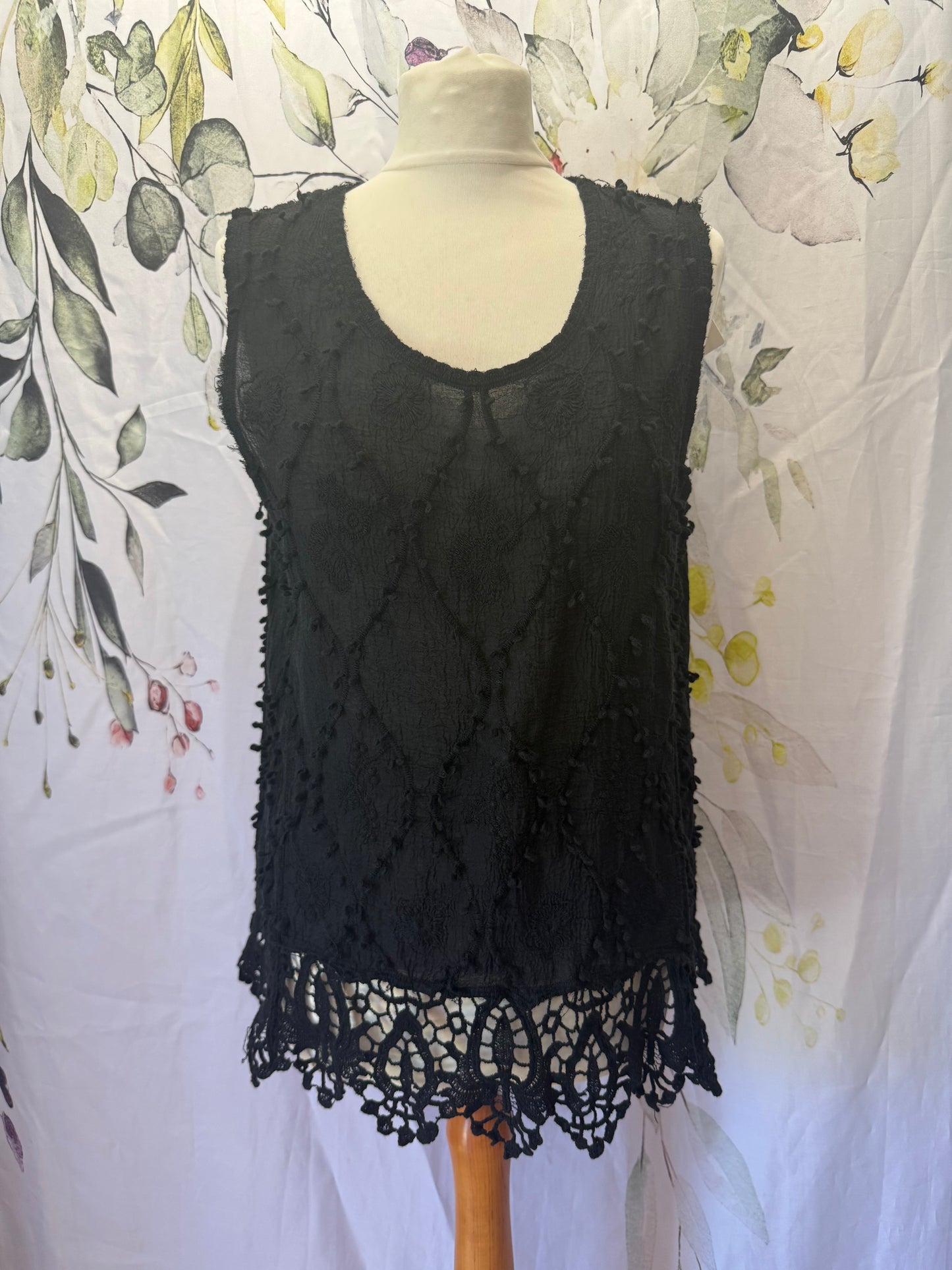 Lace and Crochet Top