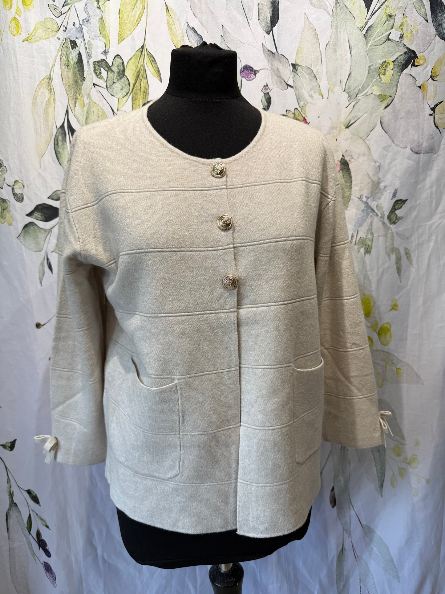 Bow Sleeve Cardigan