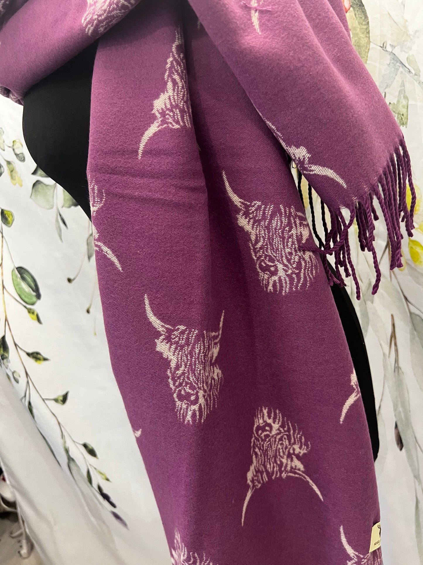 Highland Cow Scarf