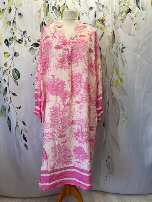Jungle Print Tunic Dress