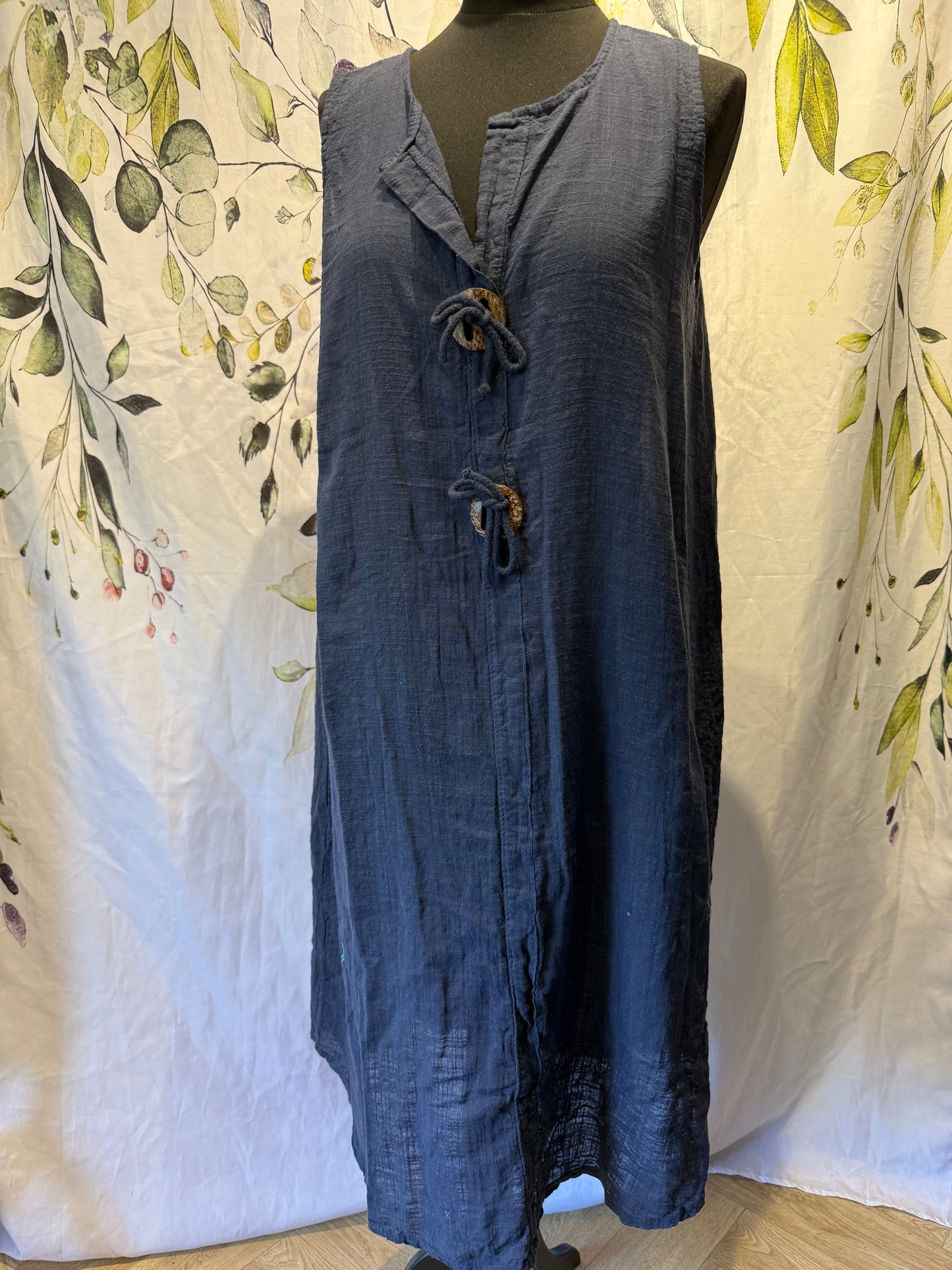 Cotton Toggle Dress