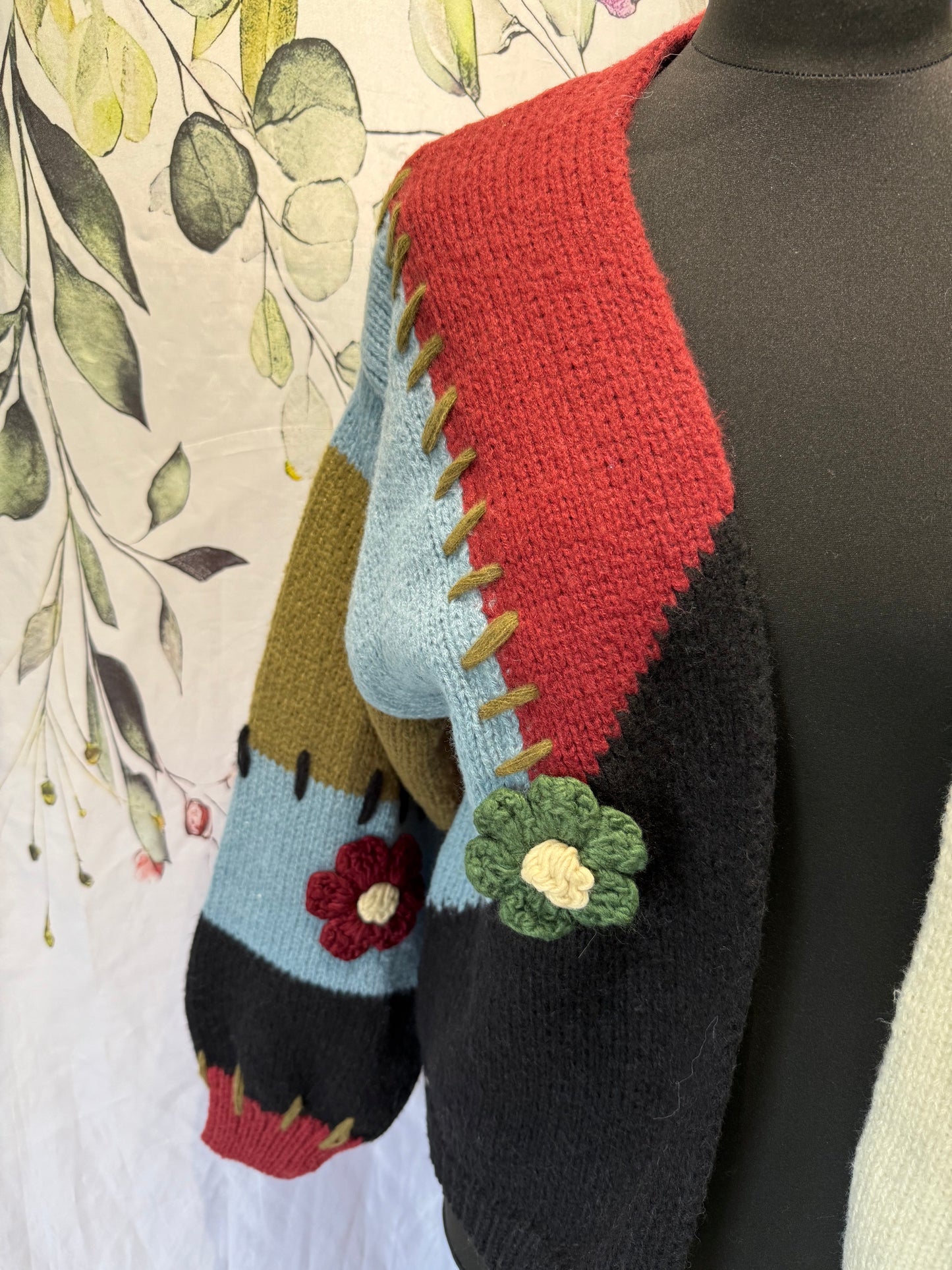 Hand Knit Style Cardi