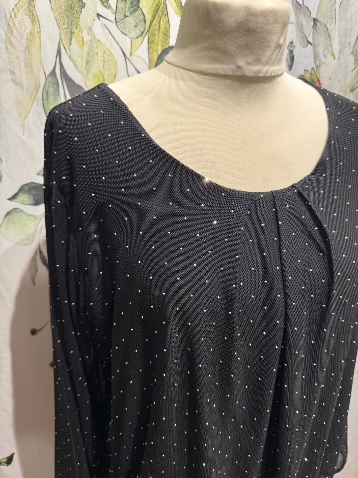 Rhinestone Sparkle Top