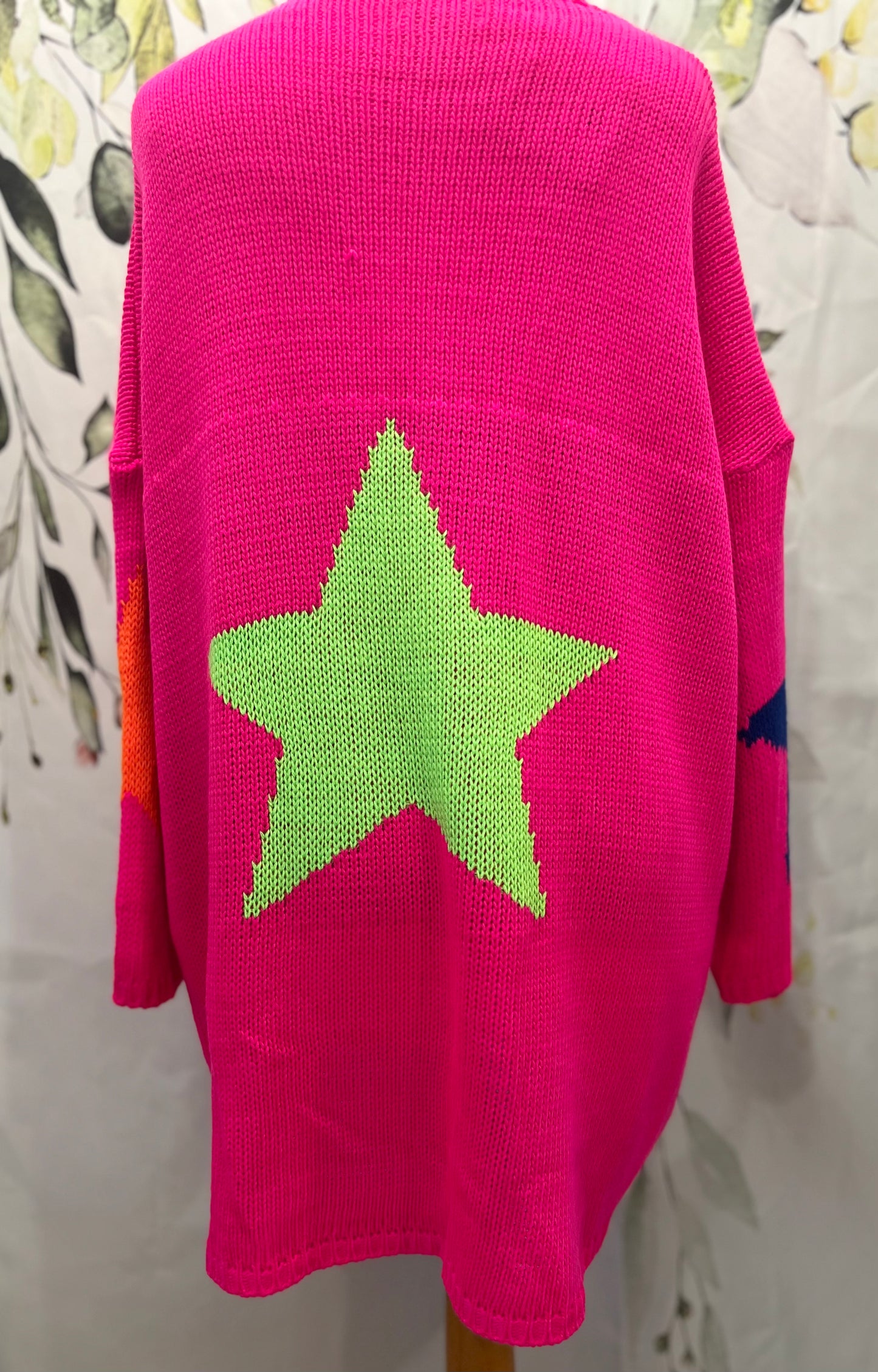 Neon Star Knit