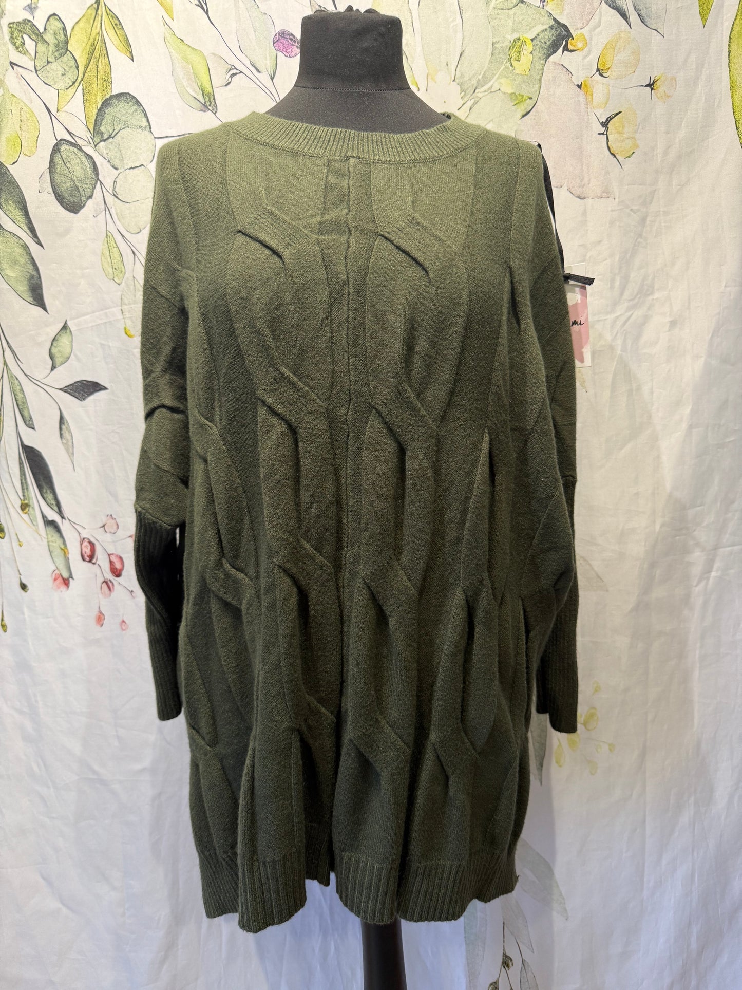 Cable Front Knit