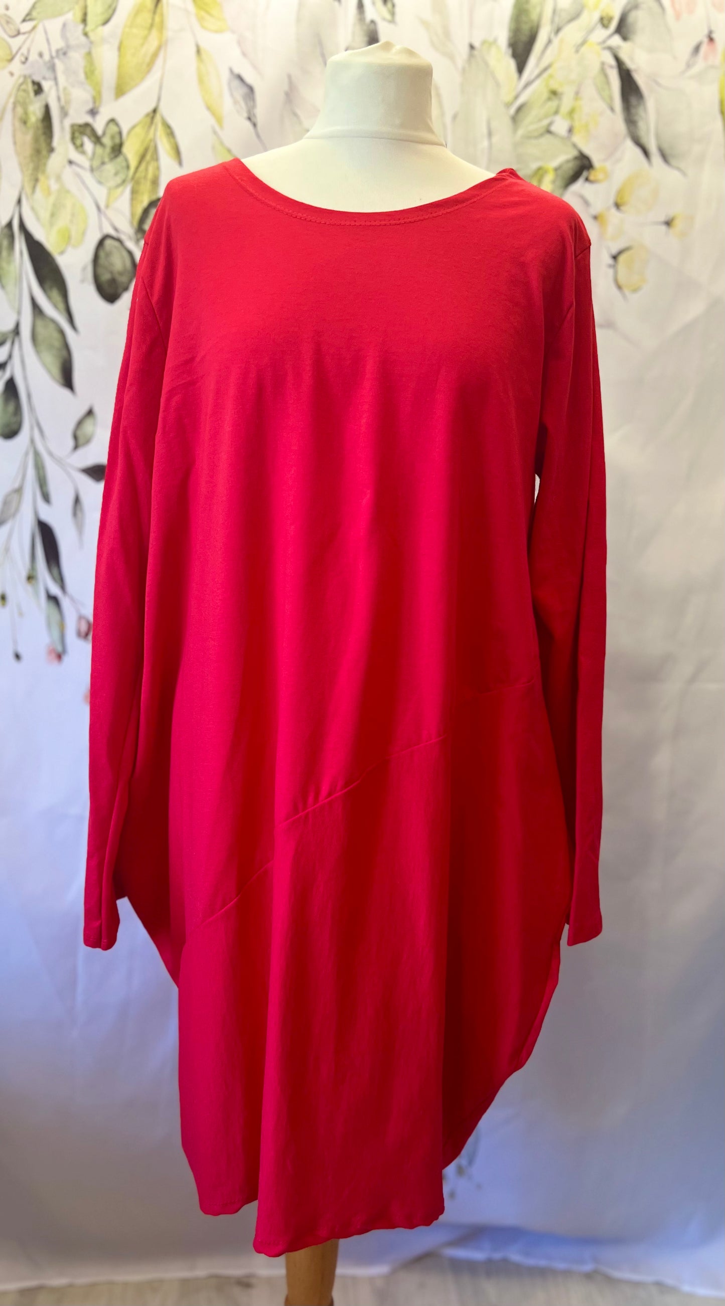 Oversized Balloon Style Tunic Dress