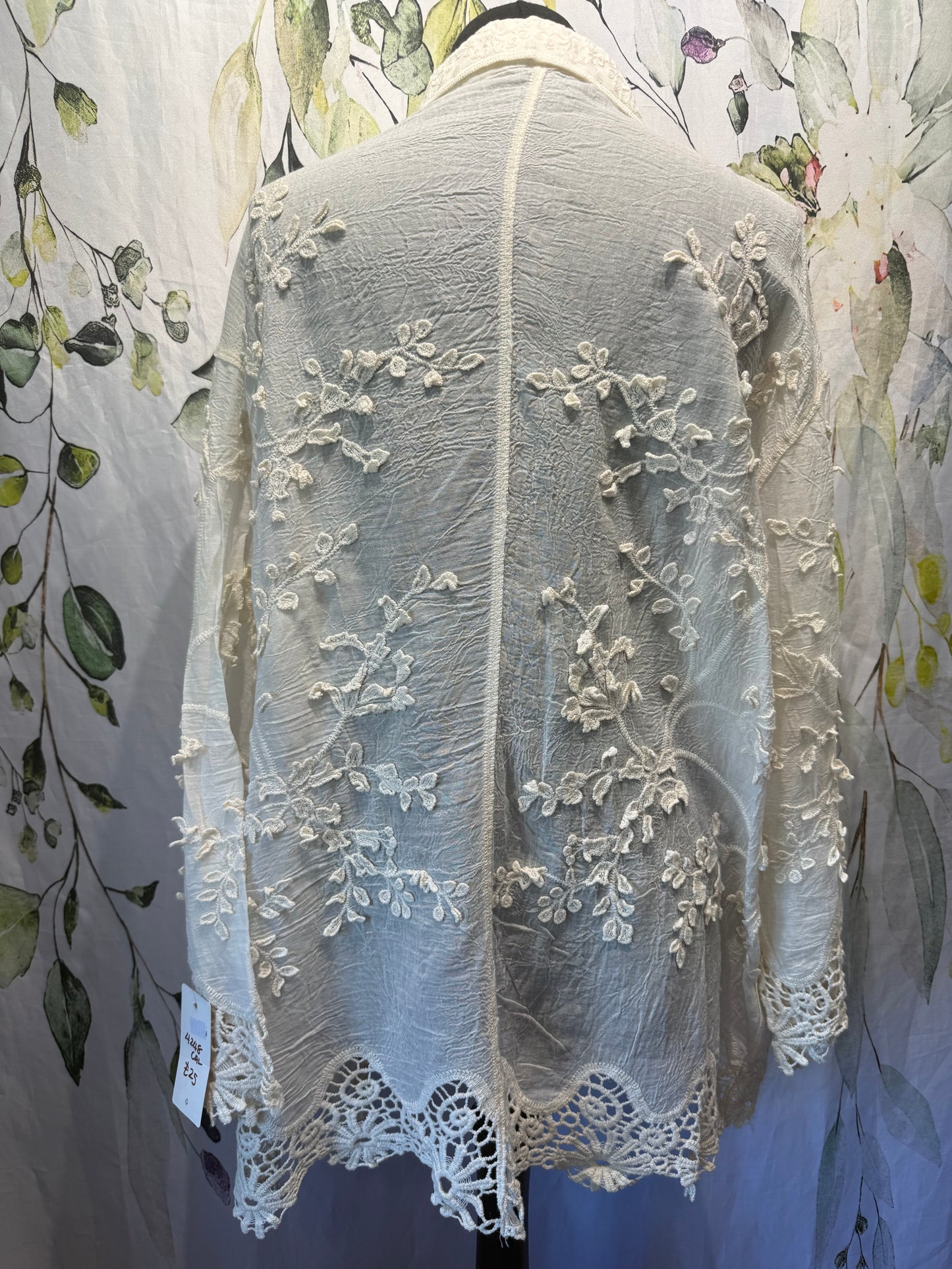 Crochet Trim Shirt