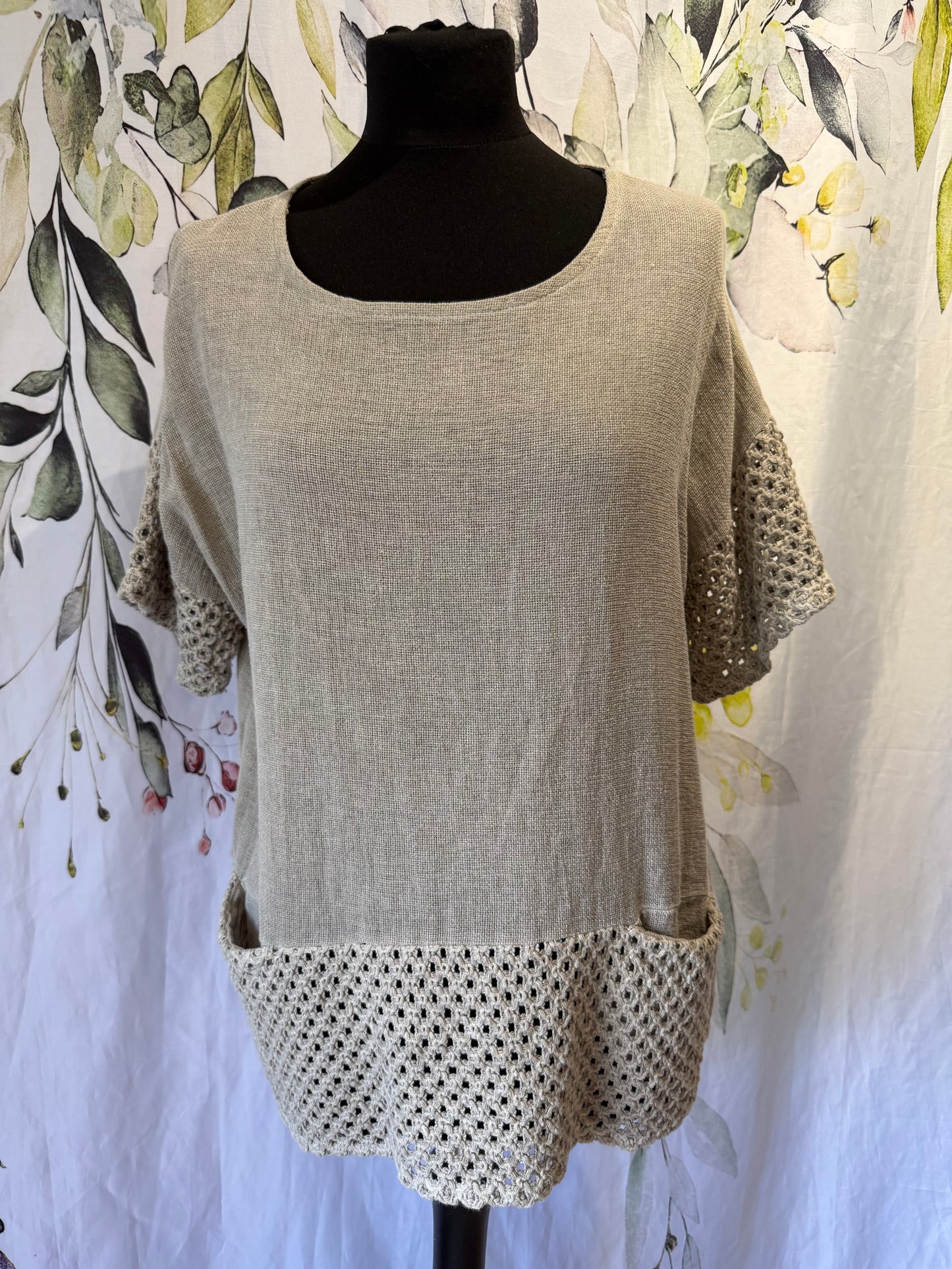 Linen Blend Top