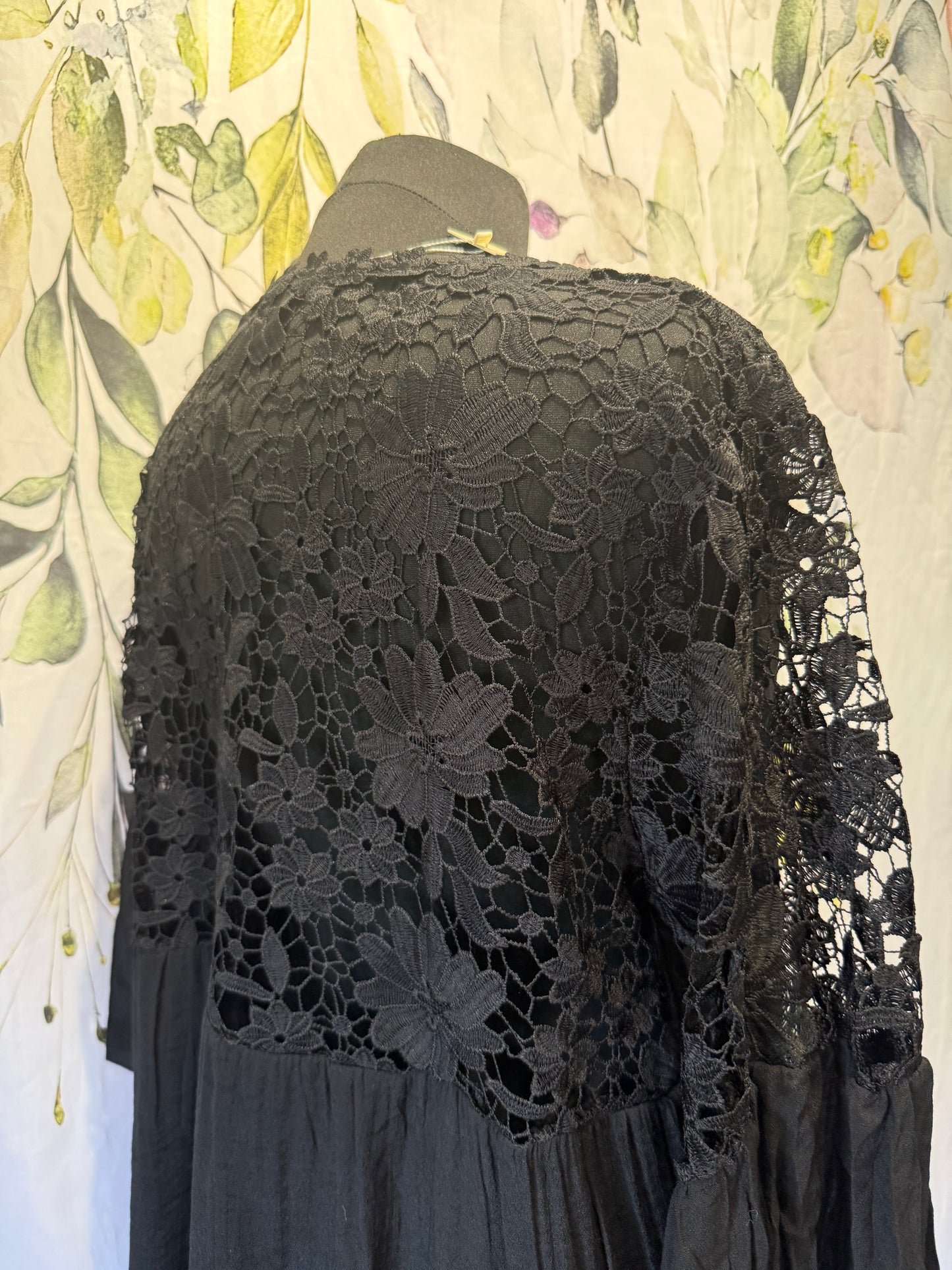 Lace Back Blouse