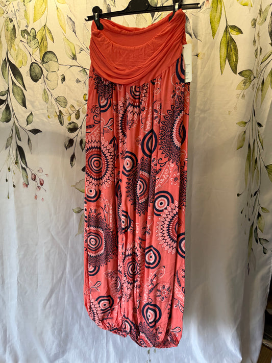 Mandala Print Harem Pants