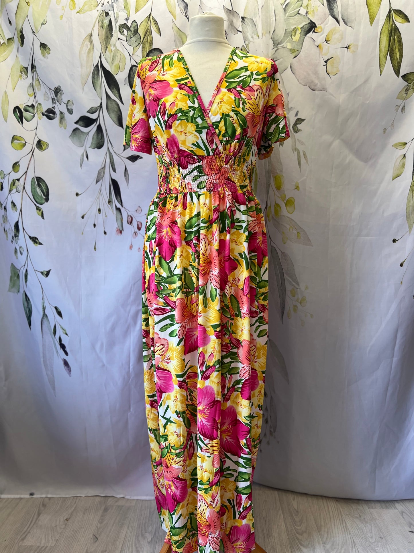 Tropical Maxi Dress