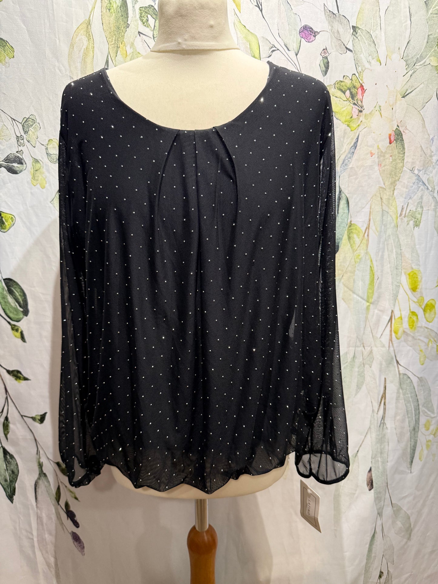 Rhinestone Sparkle Top