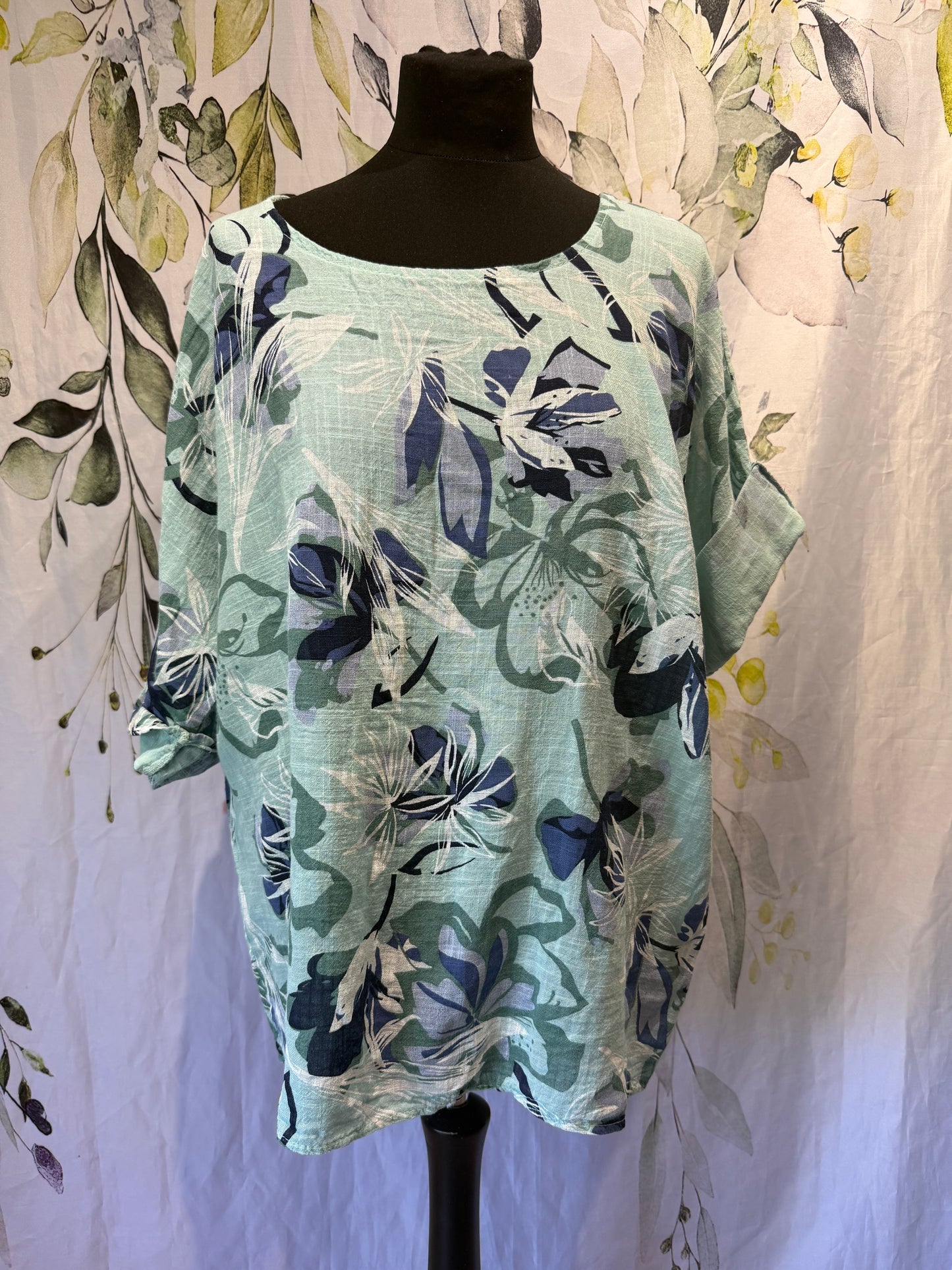 Floral Cotton Top