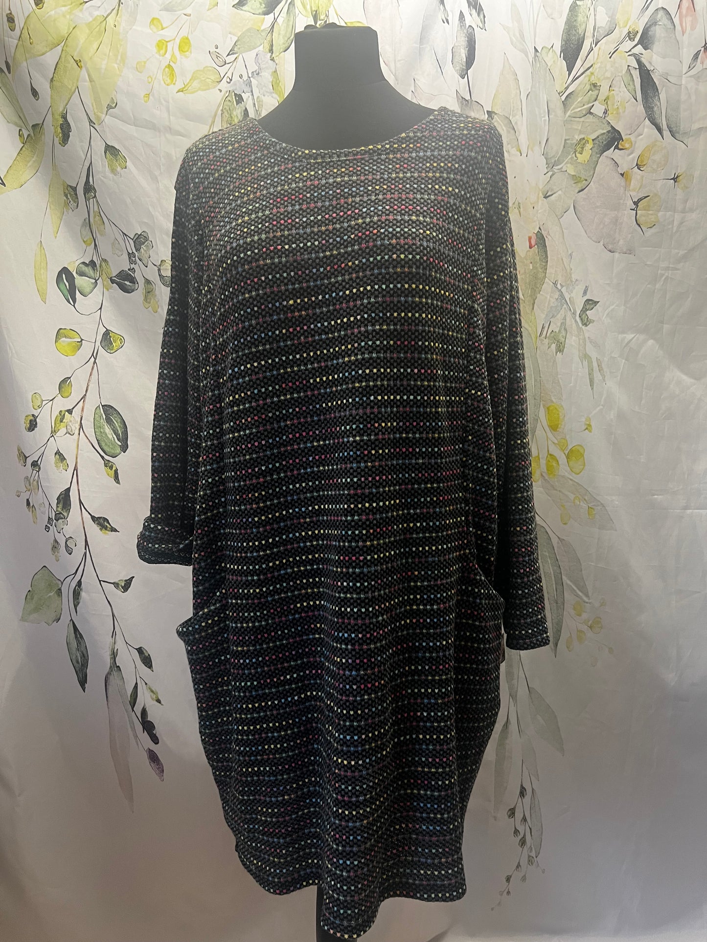 Multicoloured Knit Tunic
