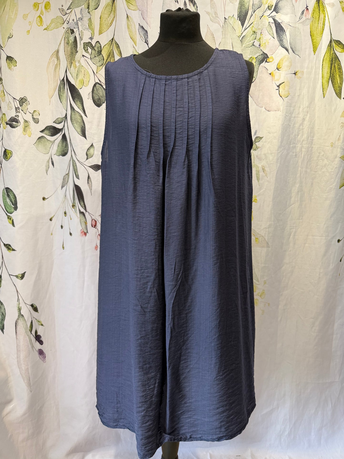 Pintuck Dress