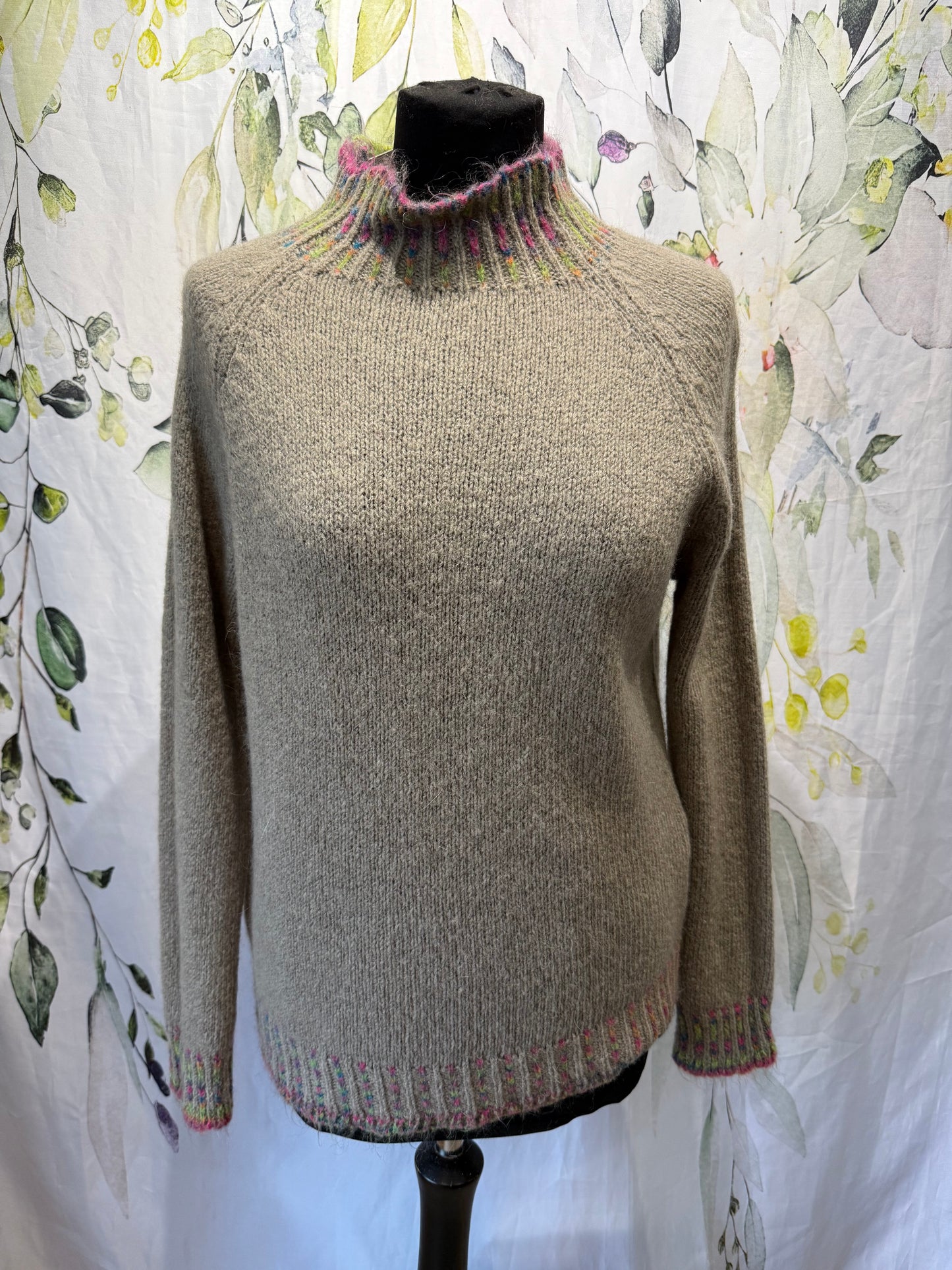 Contrast Stitch Knit