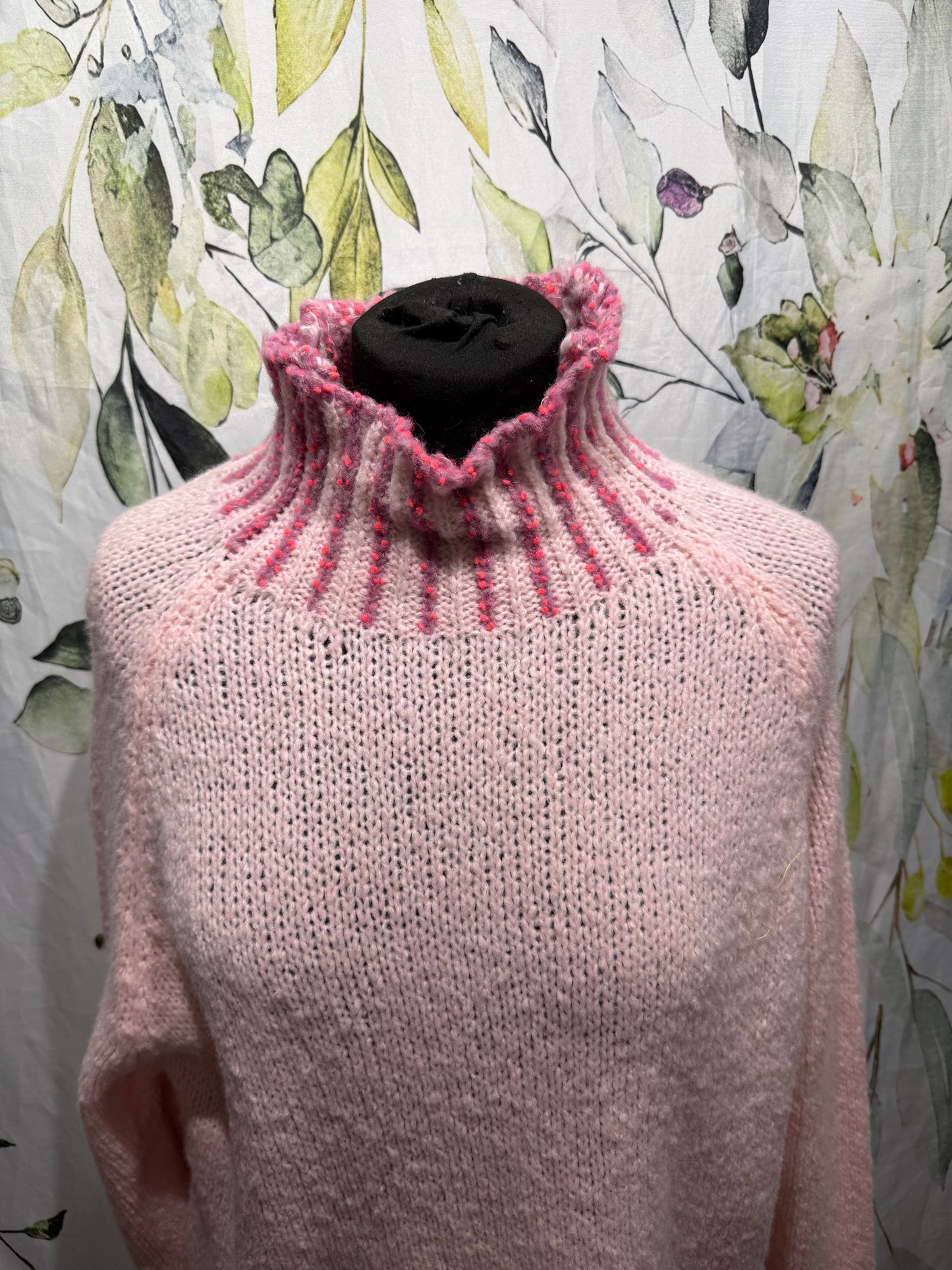 Contrast Stitch Knit