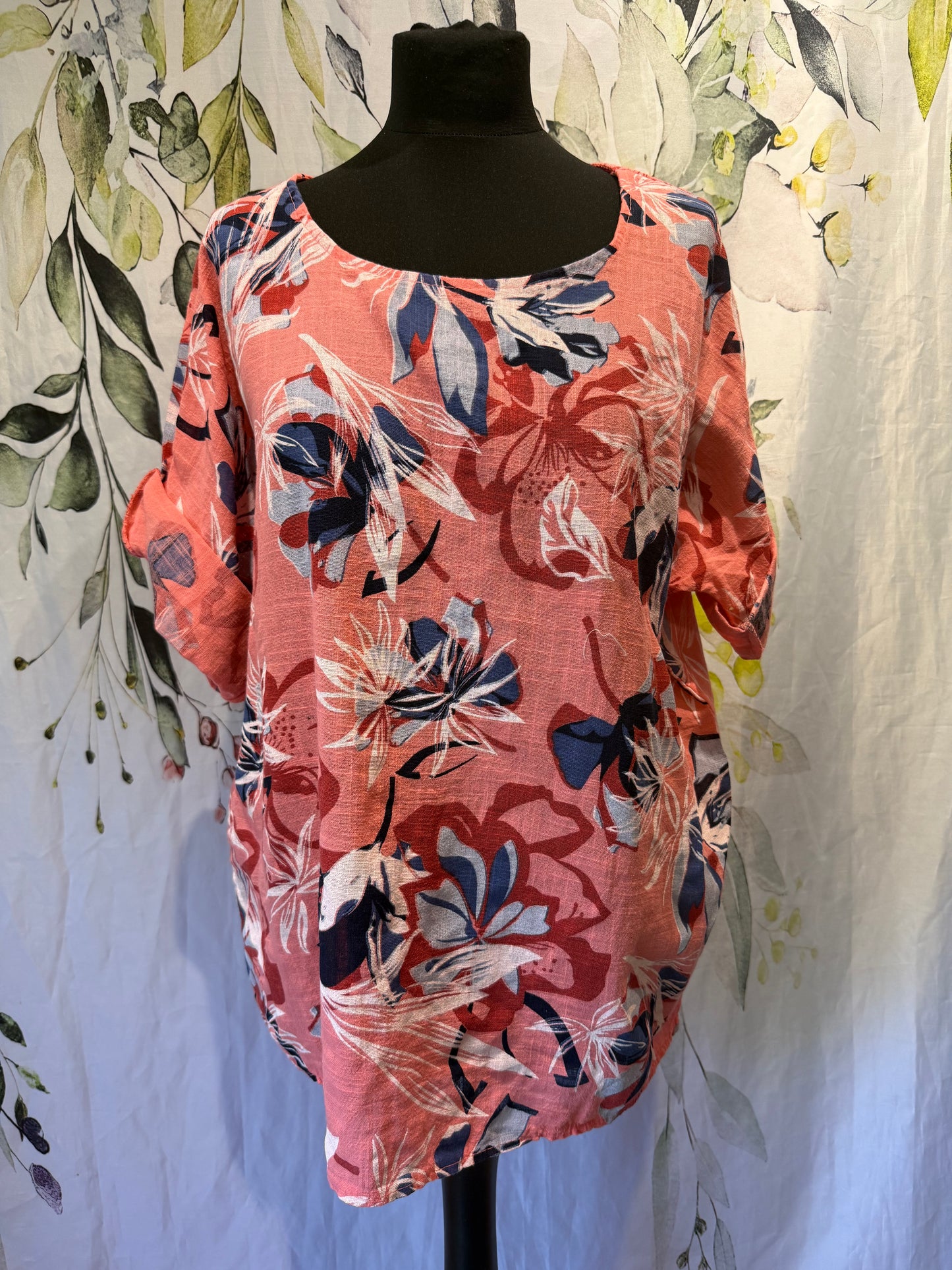 Floral Cotton Top