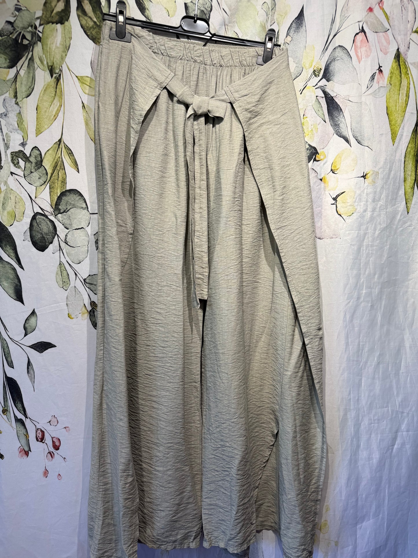 Wrap Front Trousers