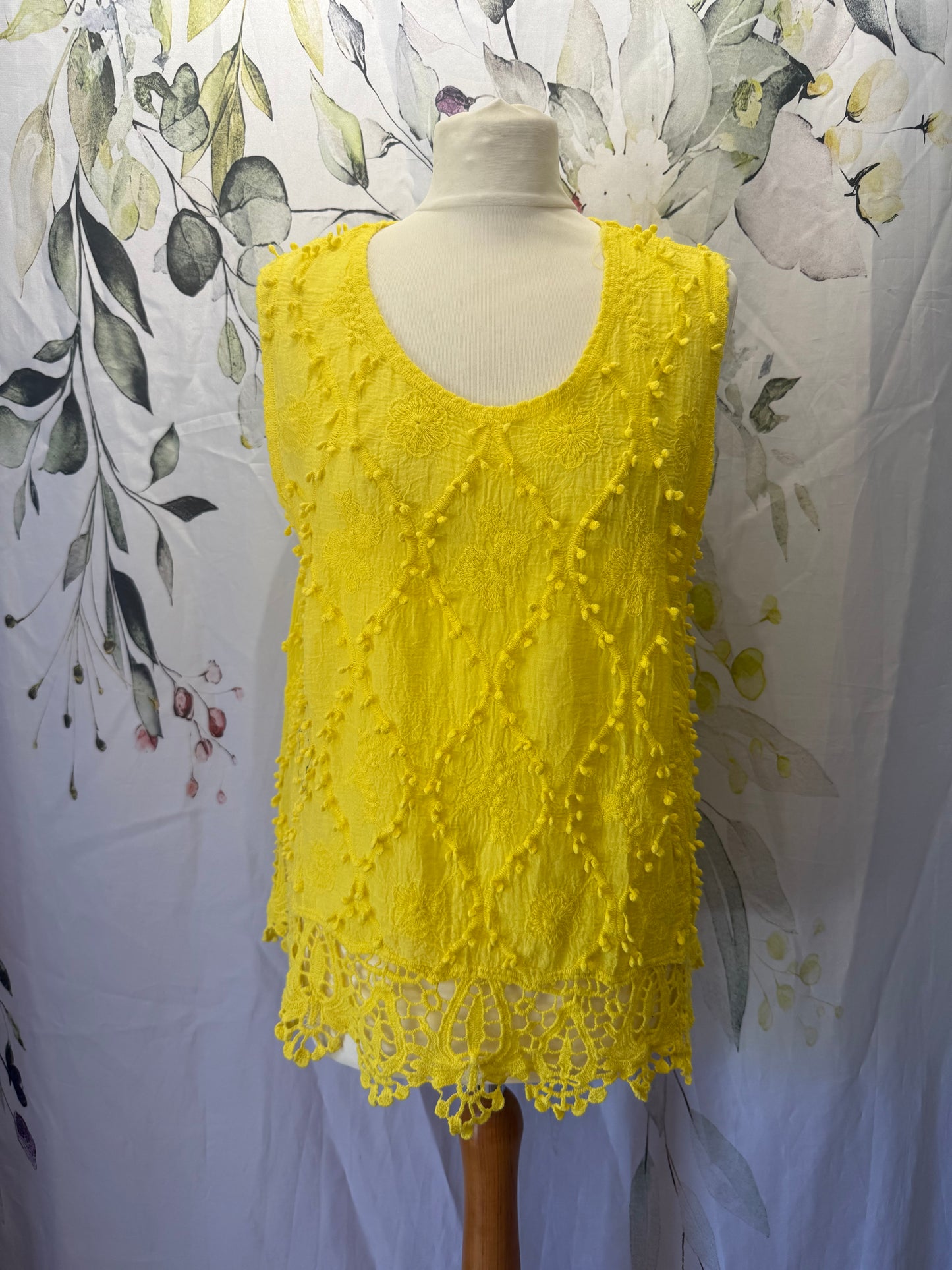 Lace and Crochet Top