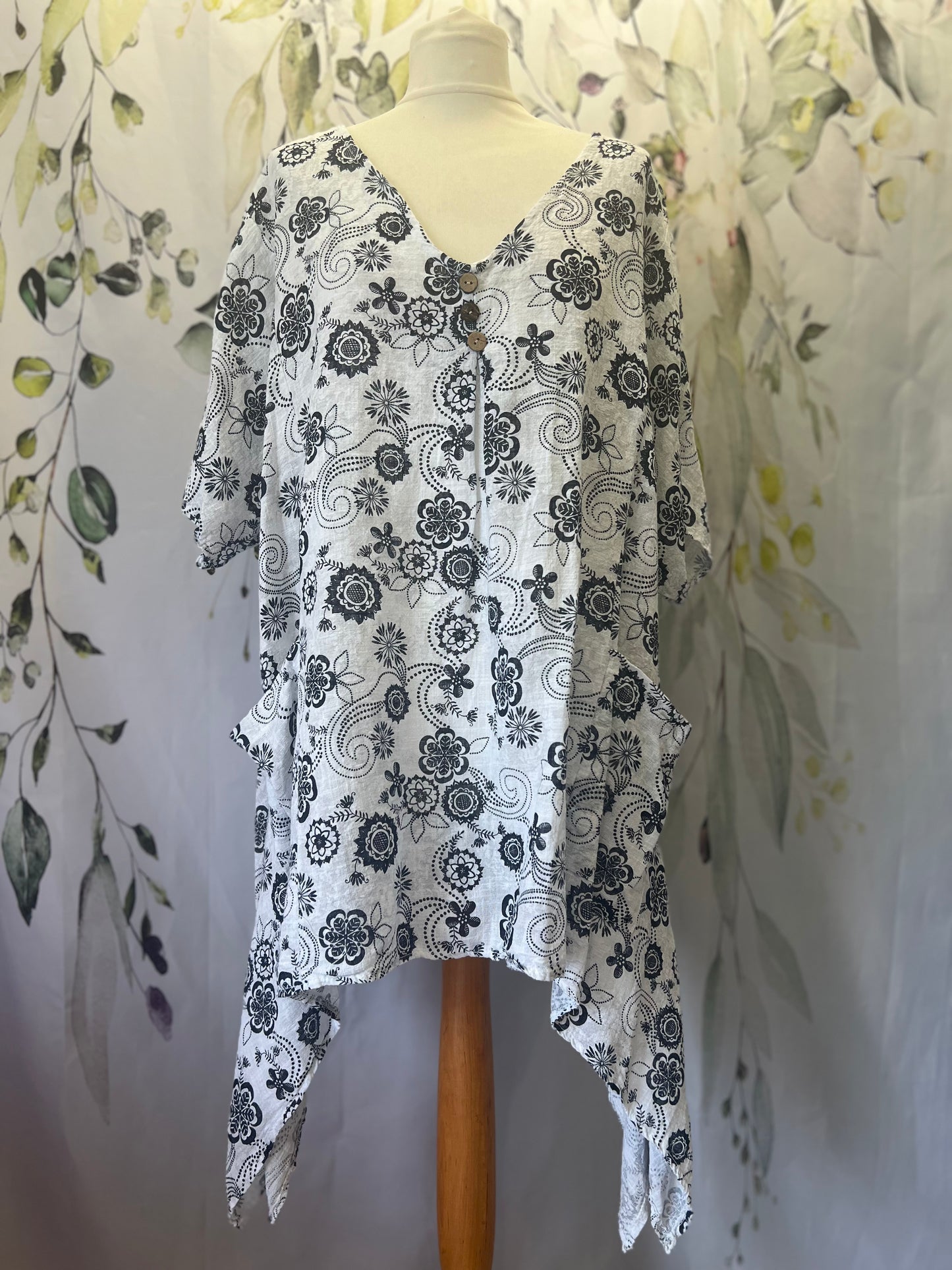 Dipped Hem Top