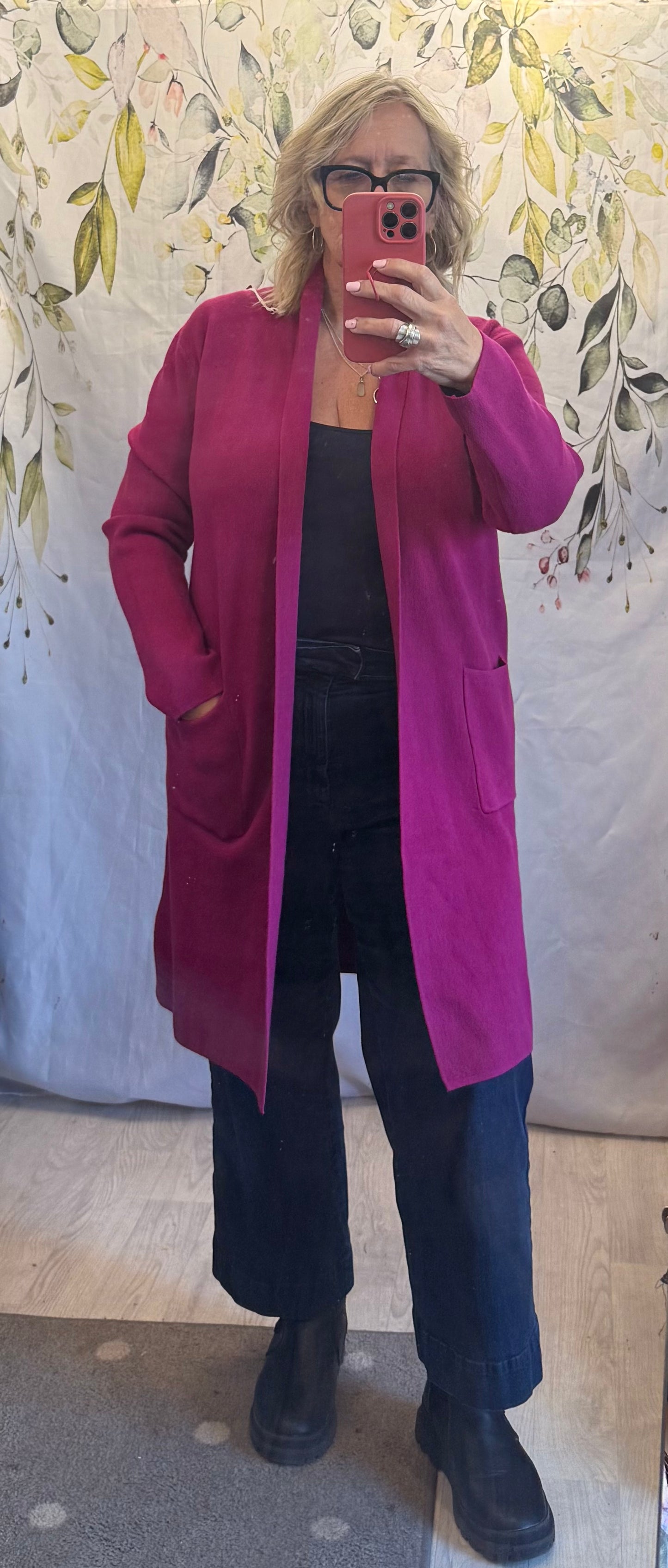 Long Open Cardigan