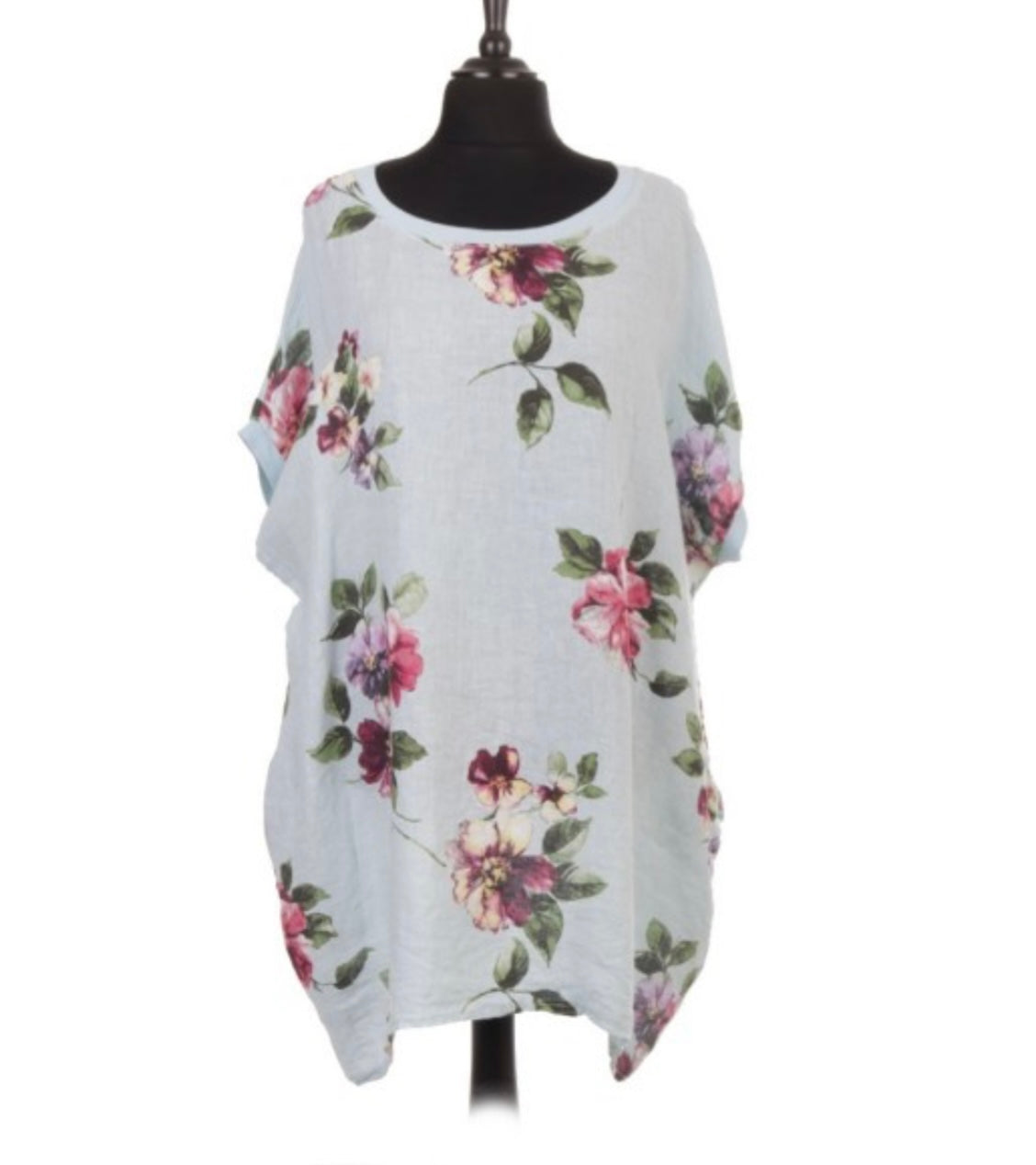 Oversized Linen Tunic
