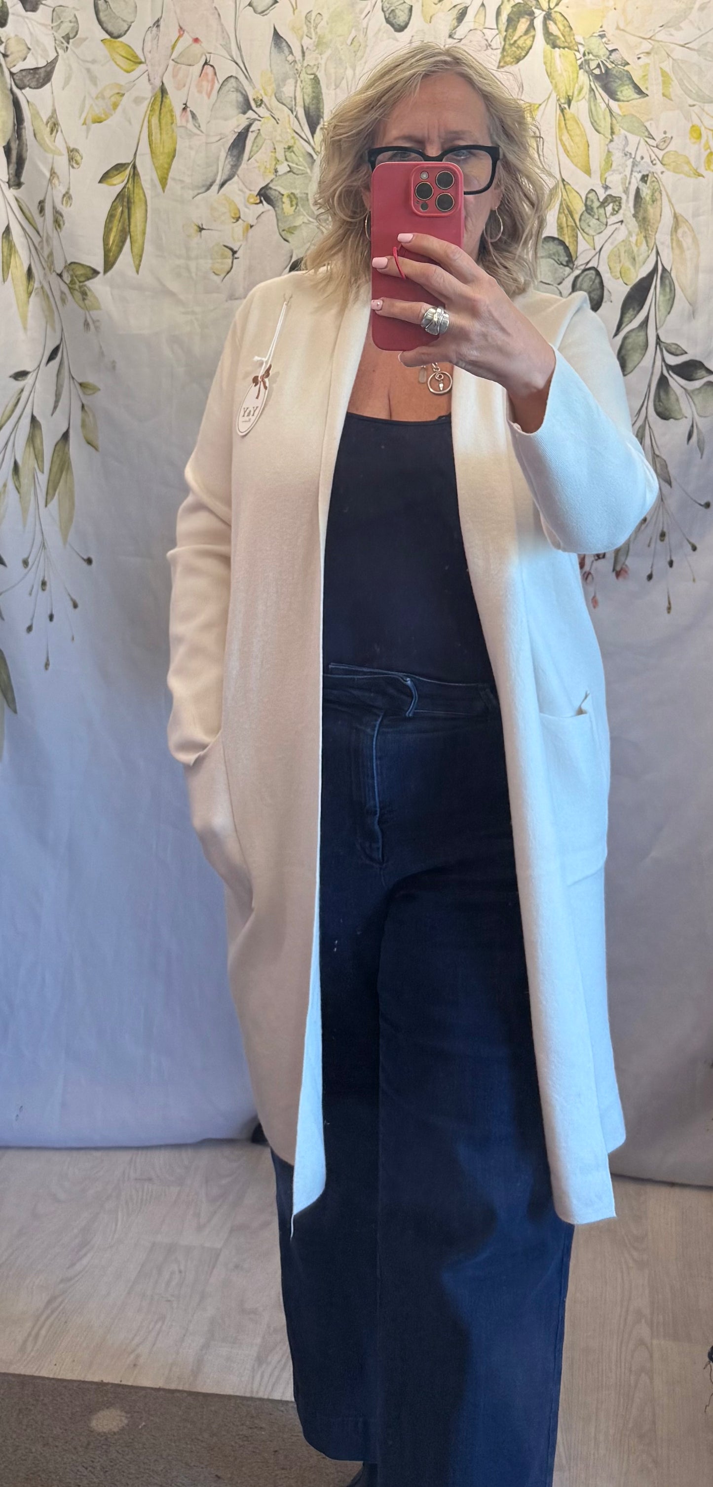 Long Open Cardigan