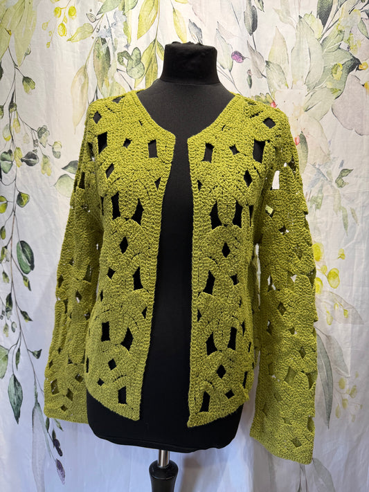 Cut Out Crochet Cardi