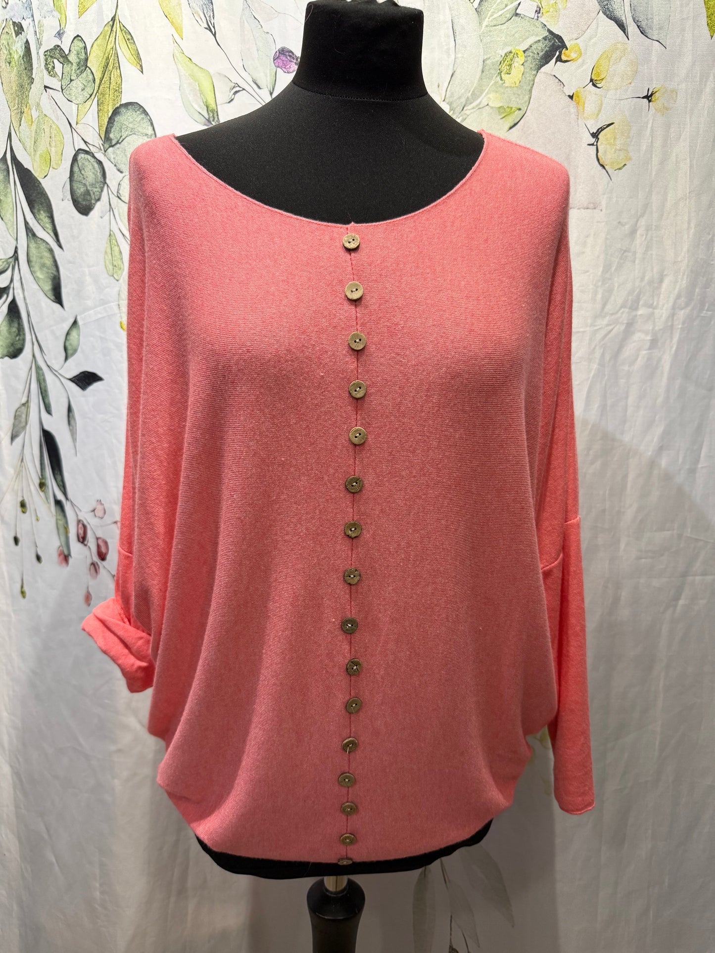 Button Detail Knit
