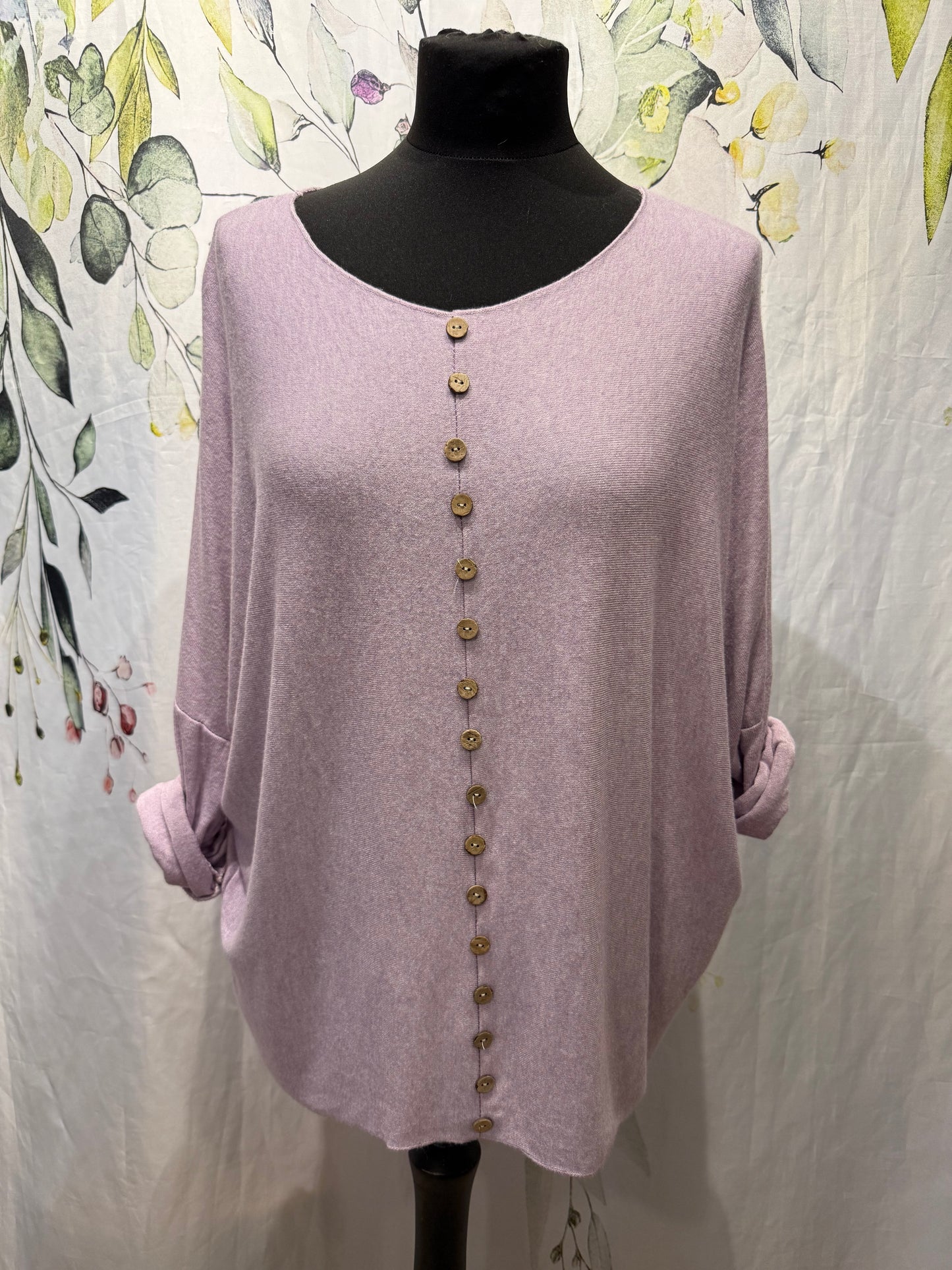 Button Detail Knit
