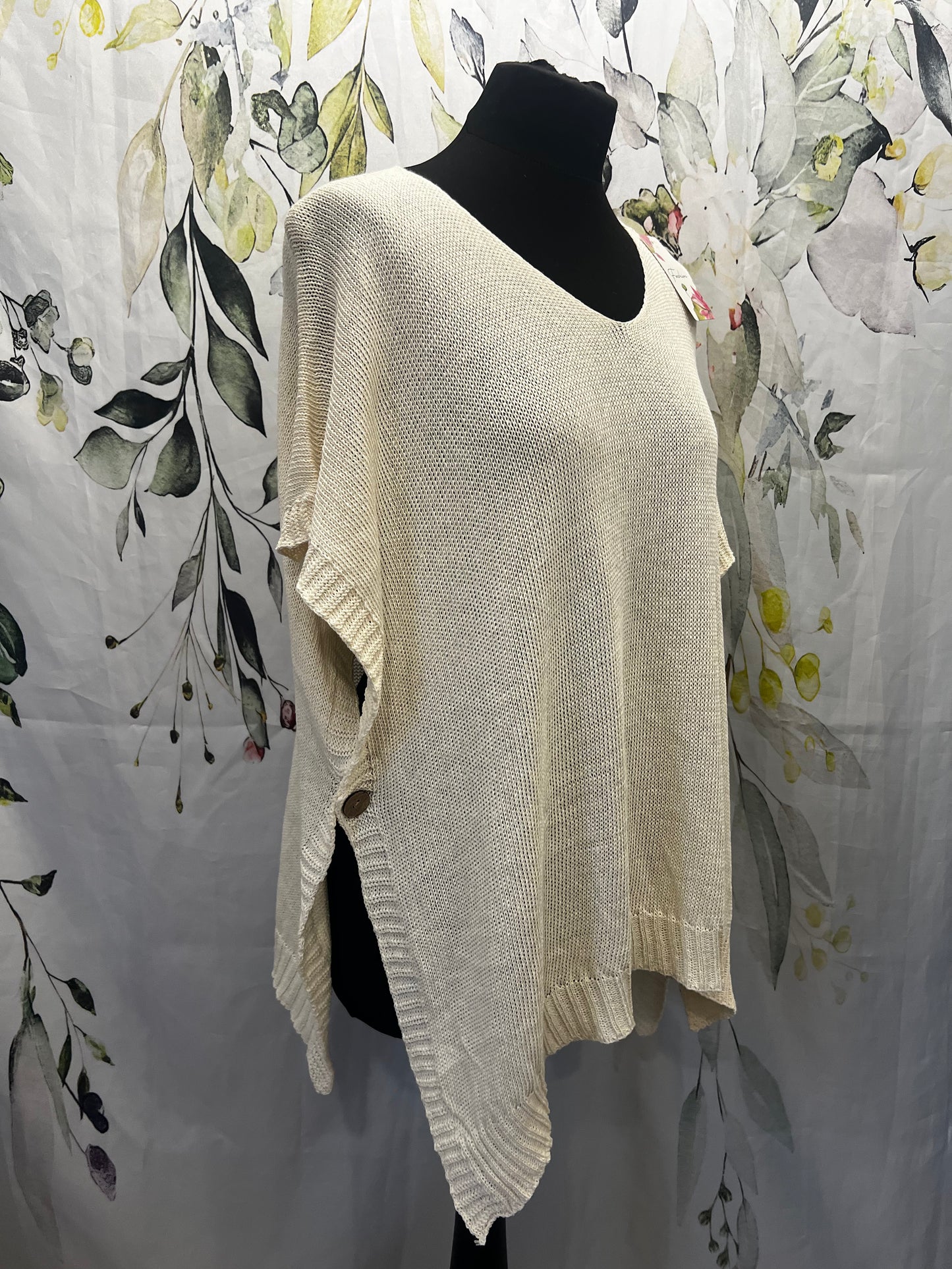 Button Side Knit
