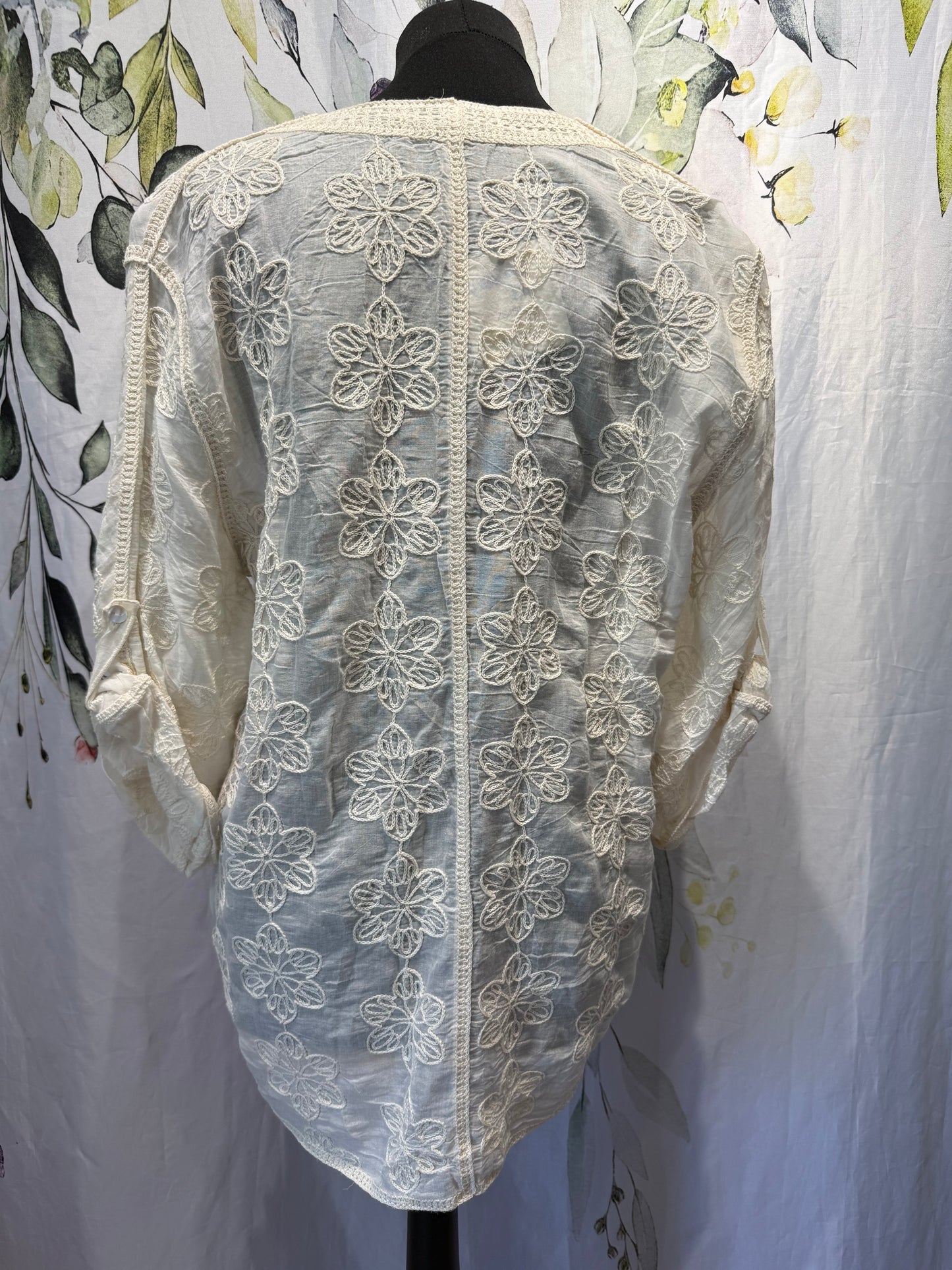 Daisy Embroidered Shirt