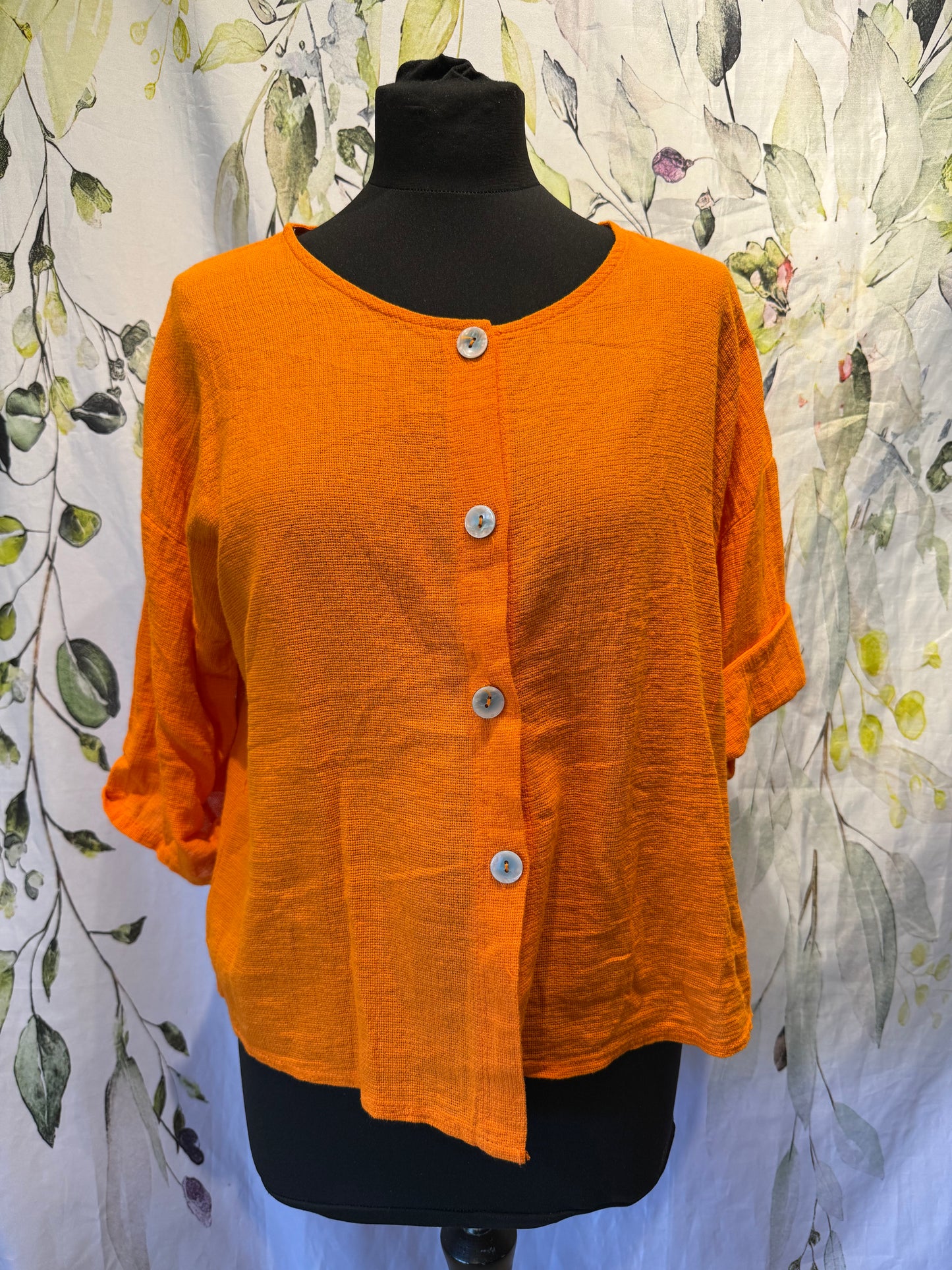 Cropped Cotton Jacket