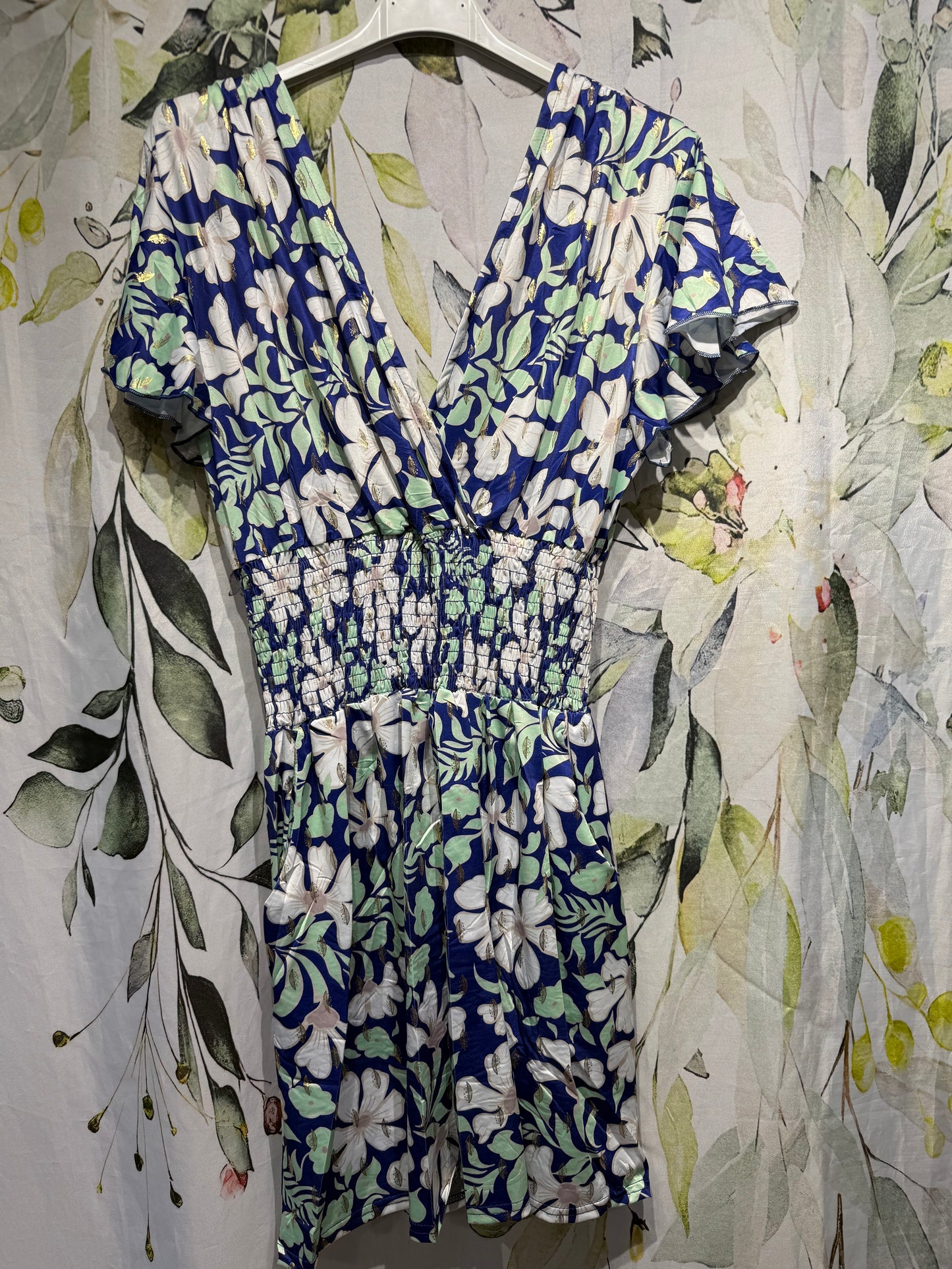 Tropical Flower Playsuit