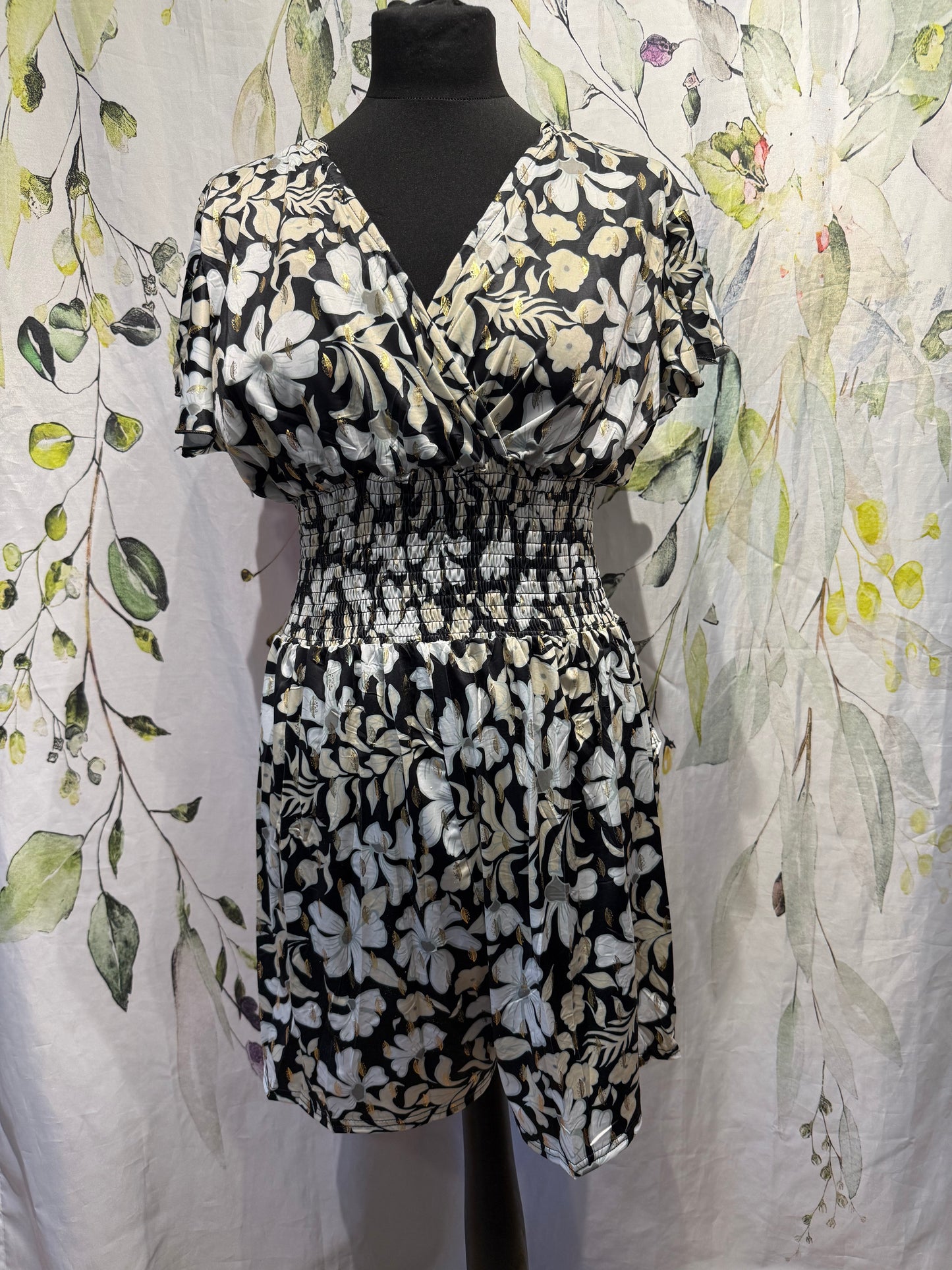 Tropical Flower Playsuit