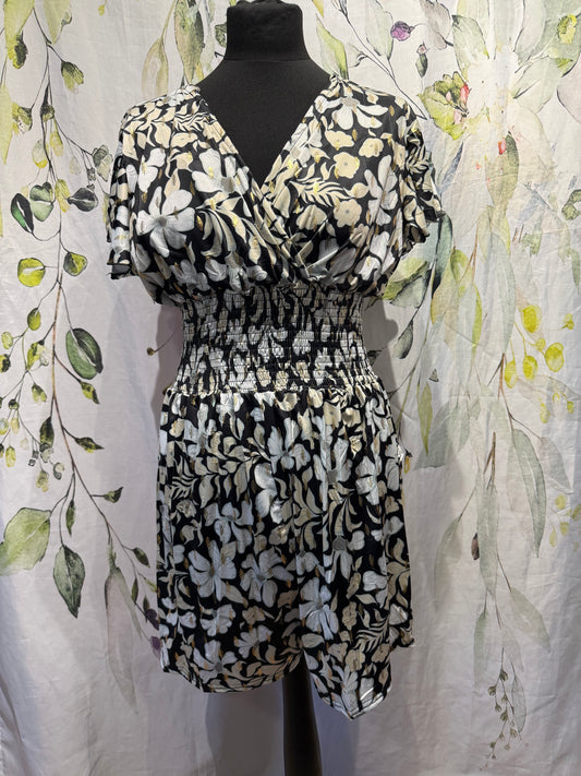 Tropical Flower Playsuit