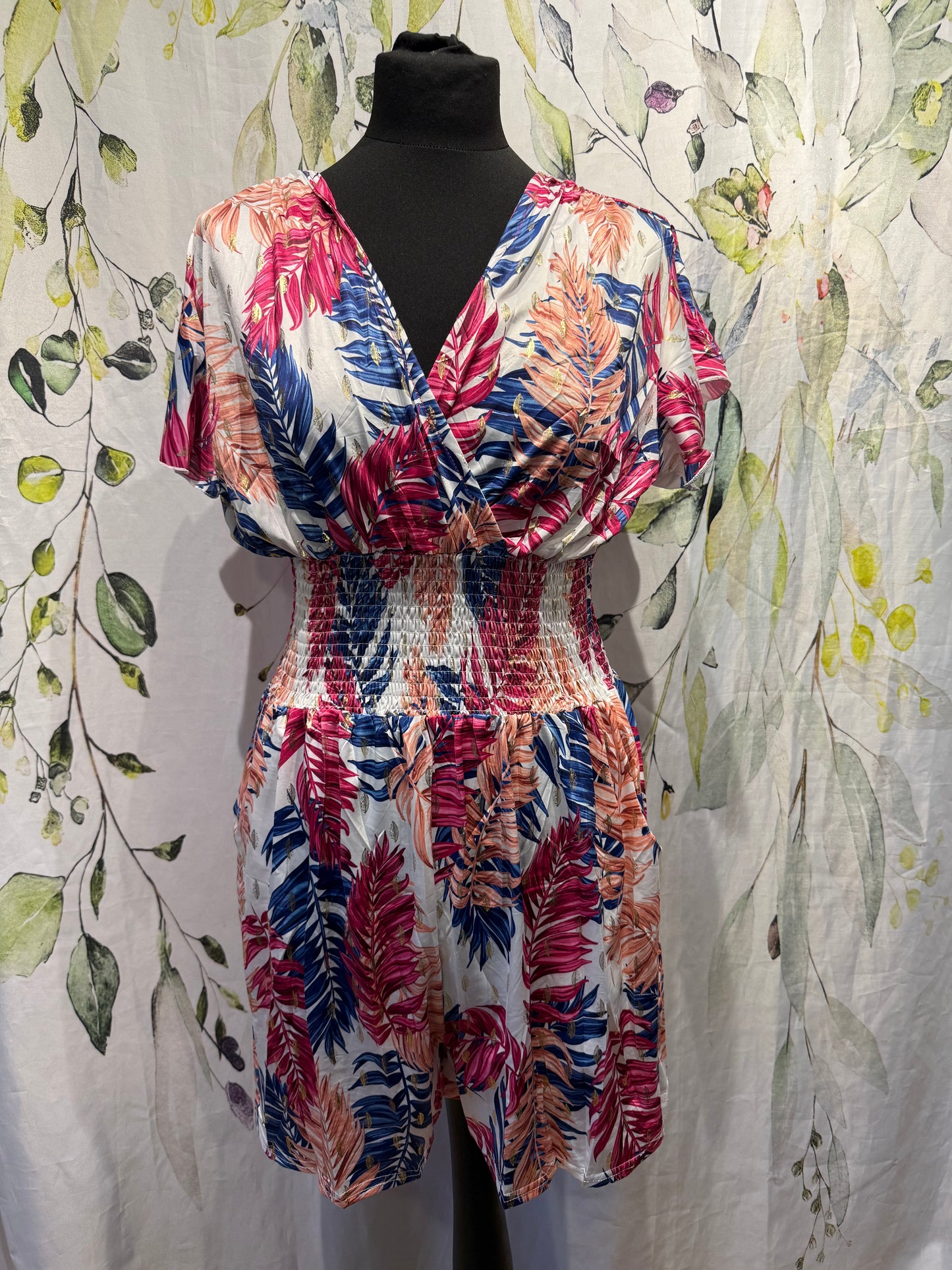 Fern Design Playsuit