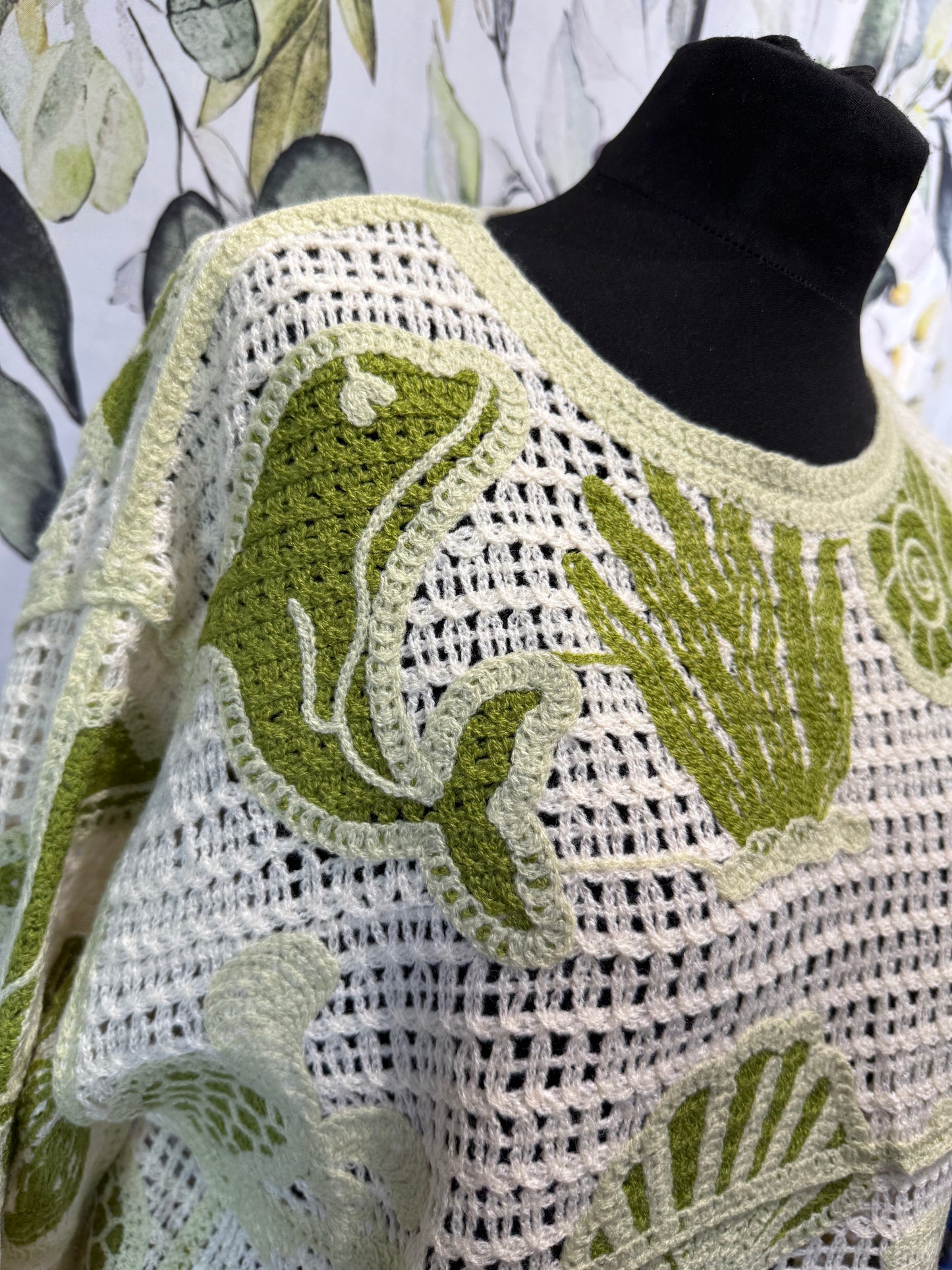 Seascape  Crochet Top