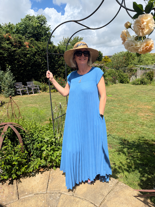 Maxi Pleated Dress