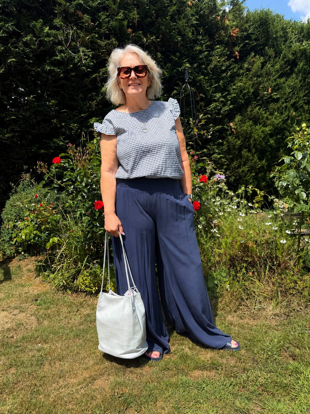 Plain Palazzo Pants
