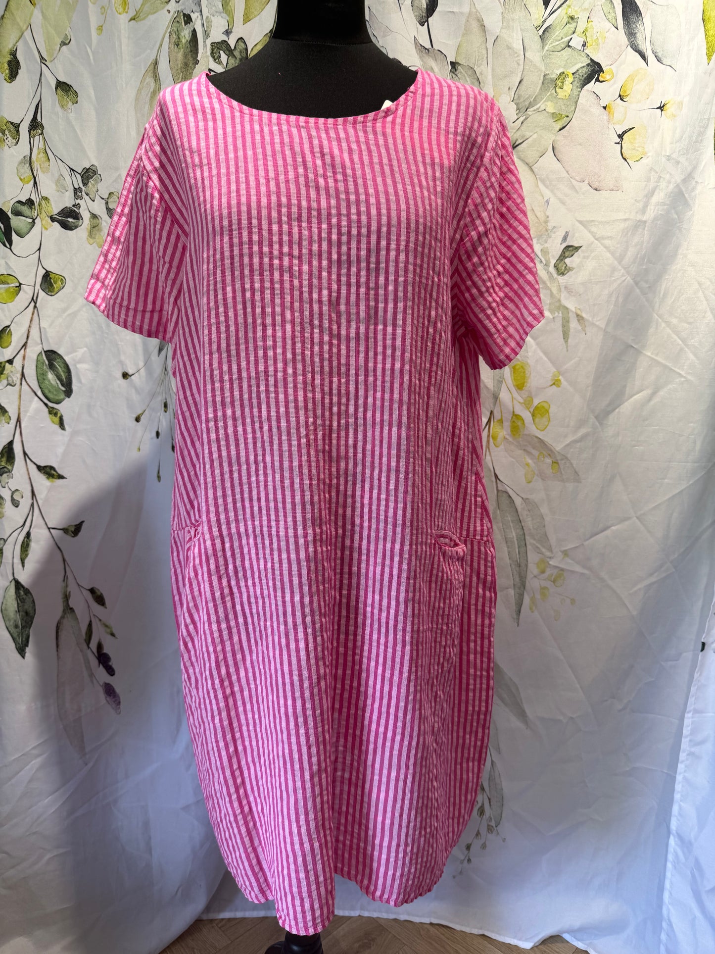Striped Cotton Dress