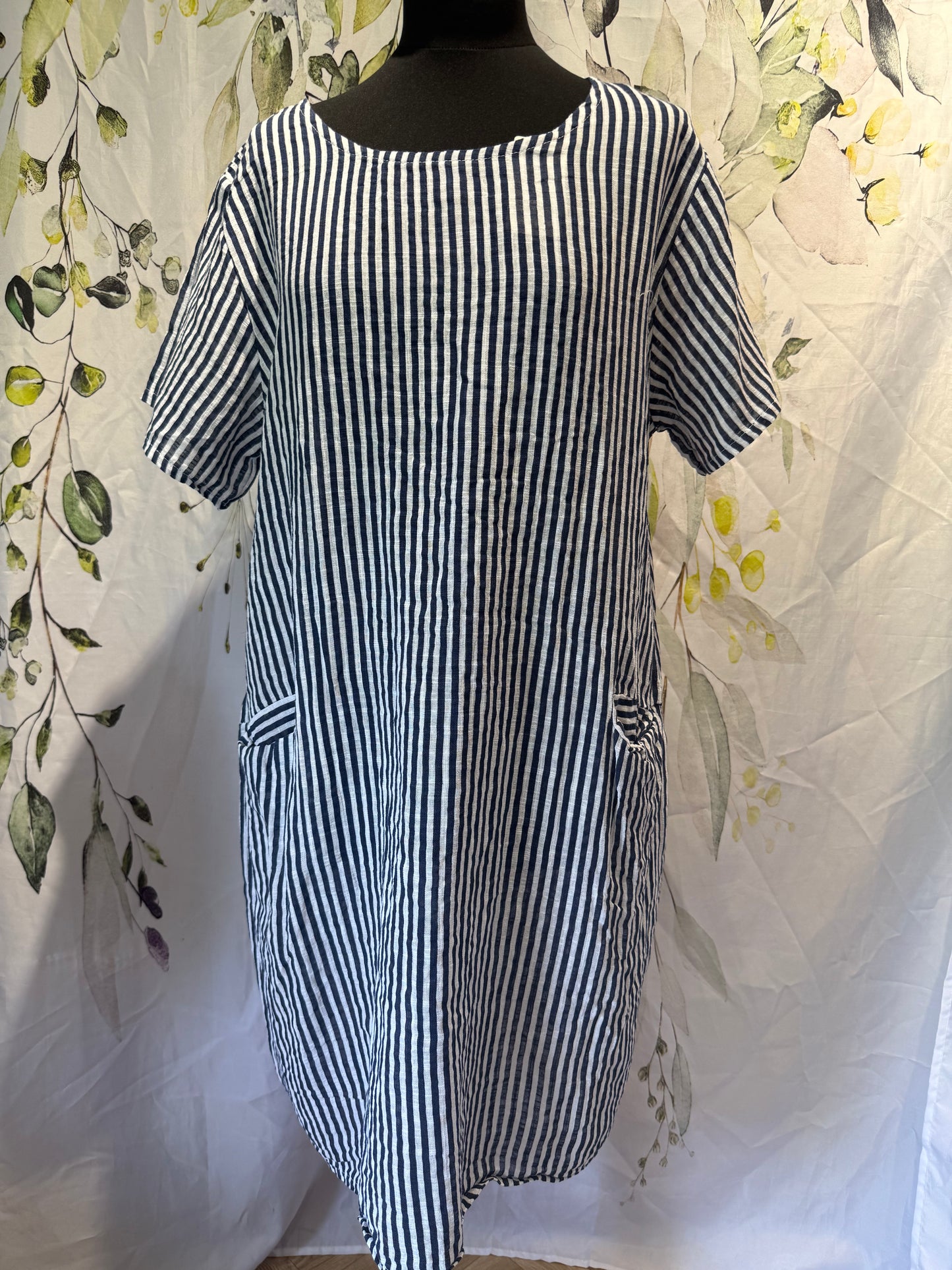 Striped Cotton Dress