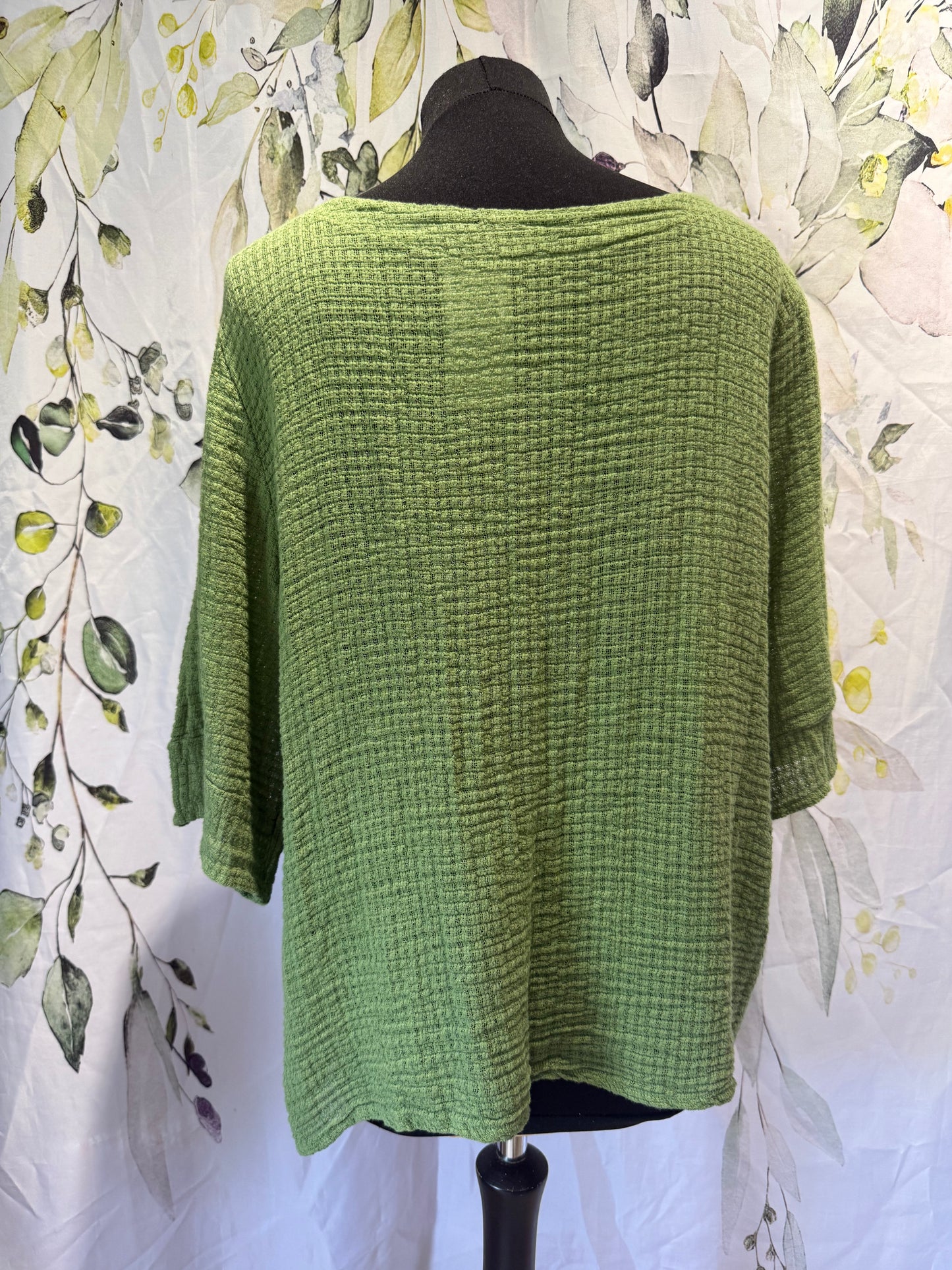 Loose Weave Cotton Top