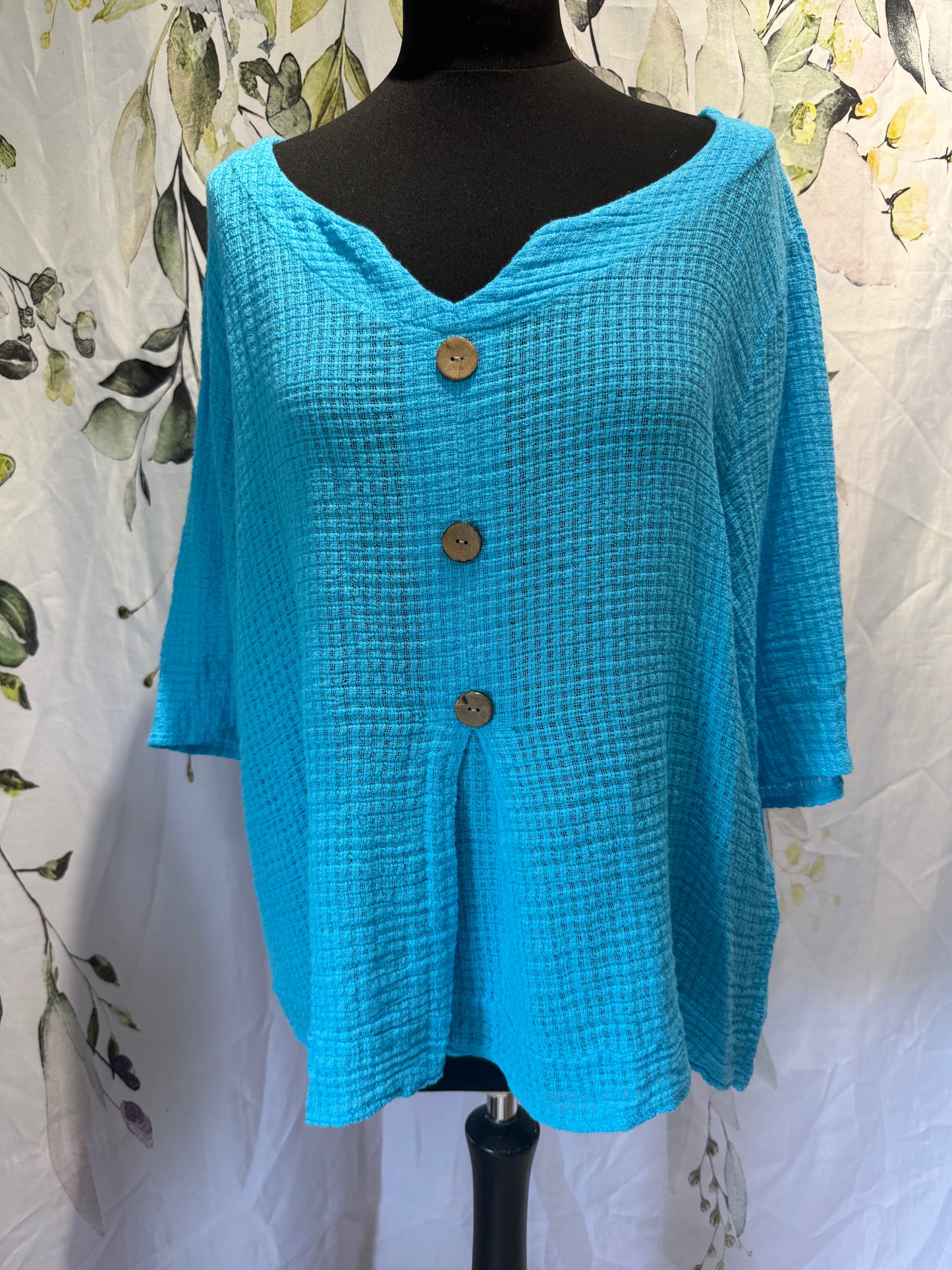 Loose Weave Cotton Top