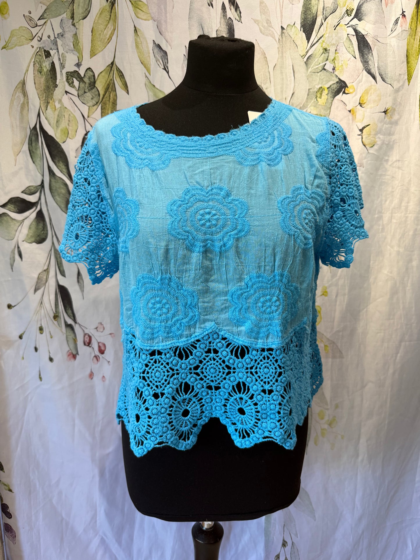 Cotton Crochet Top
